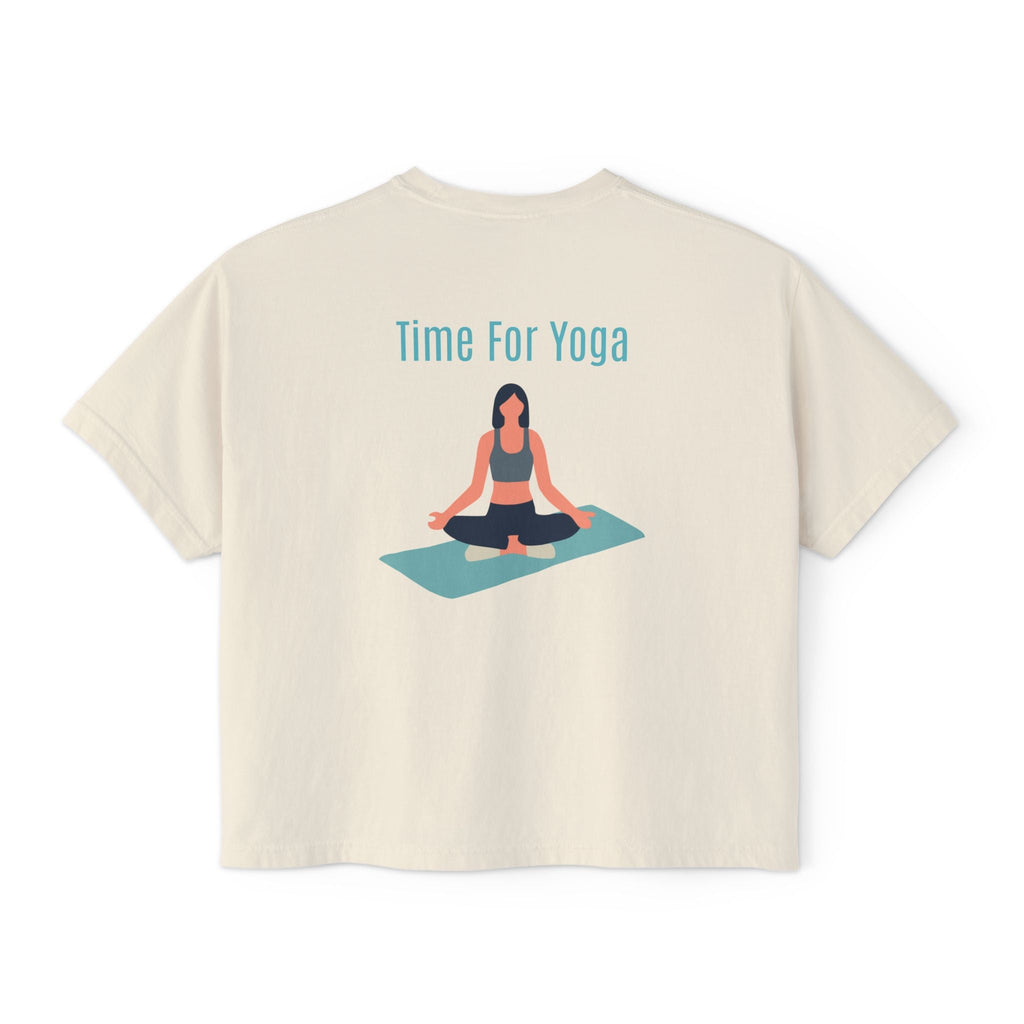 Time For Yoga Tee | Yoga Pose Graphic Tee - Etna Gift