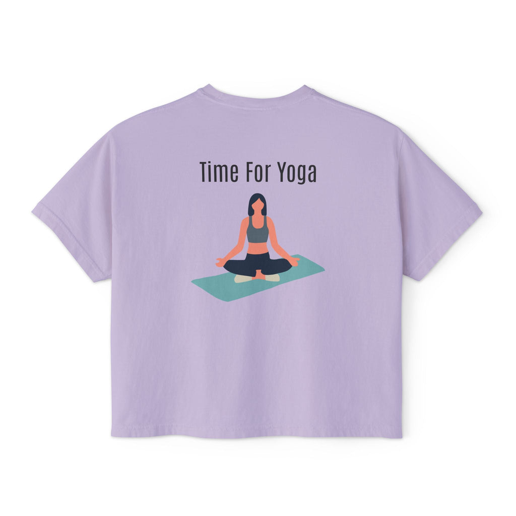 Time For Yoga Tee | Yoga Pose Graphic Tee - Etna Gift