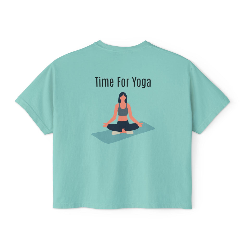 Time For Yoga Tee | Yoga Pose Graphic Tee - Etna Gift