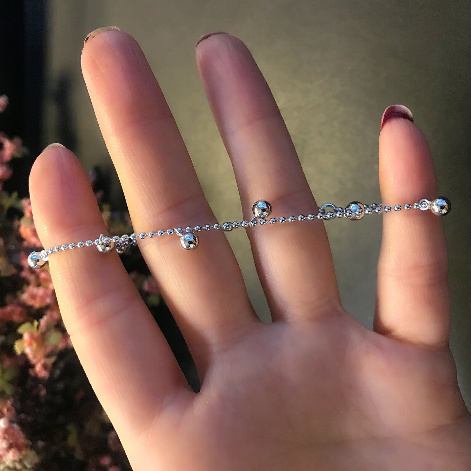 Italian-designed link bracelet