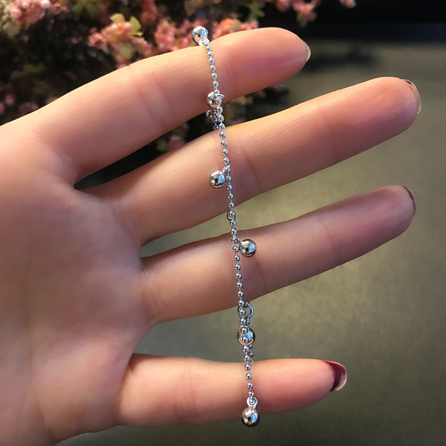 Italian-designed link bracelet