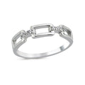 Trendy ring, custom designed 925 sterling silver women's ring. - Etna Gift