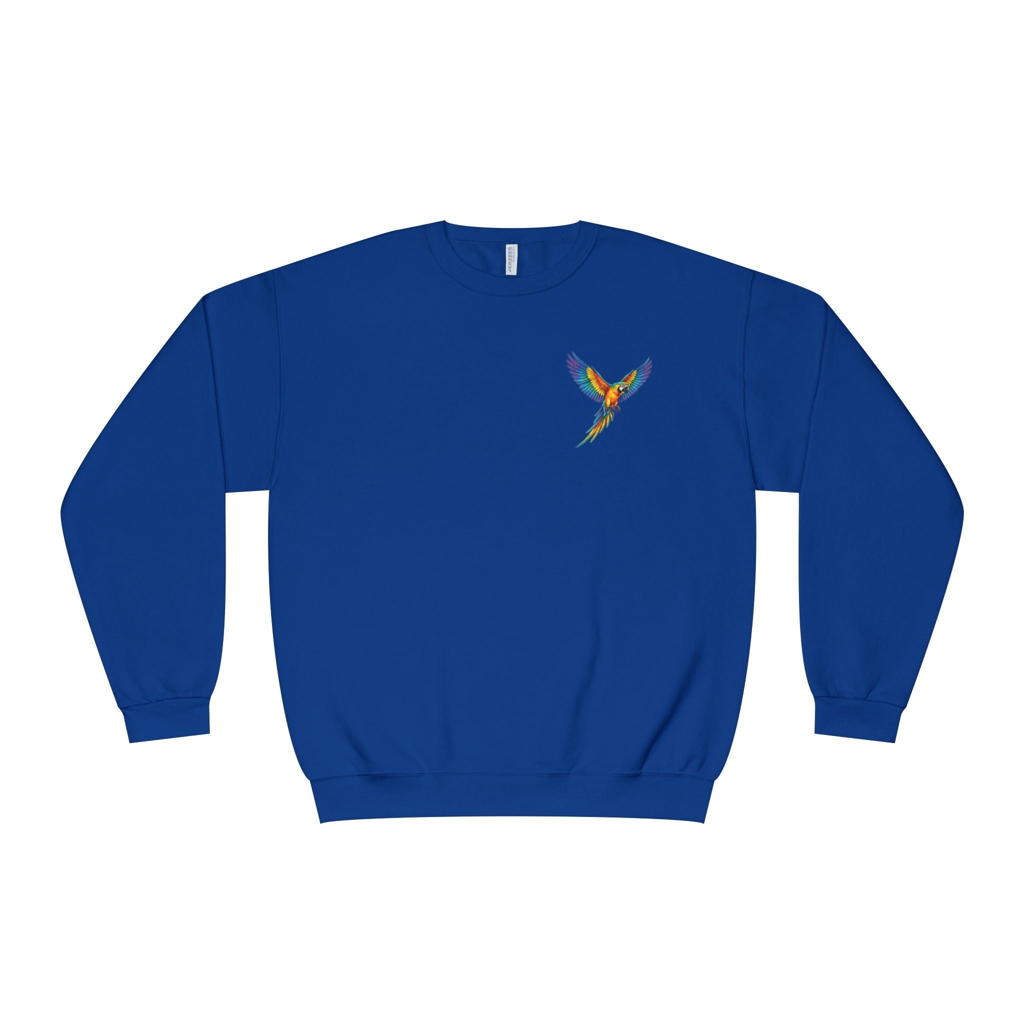 Tropical Beach Icons Sweatshirt Hummingbird Chest - Etna Gift