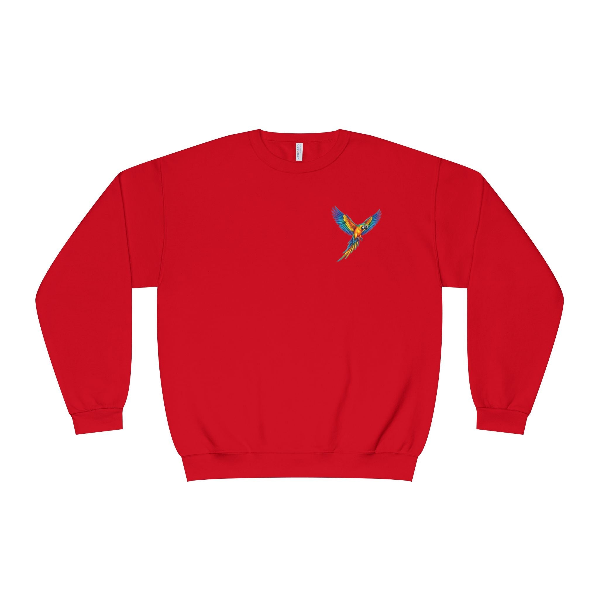 Tropical Beach Icons Sweatshirt Hummingbird Chest - Etna Gift