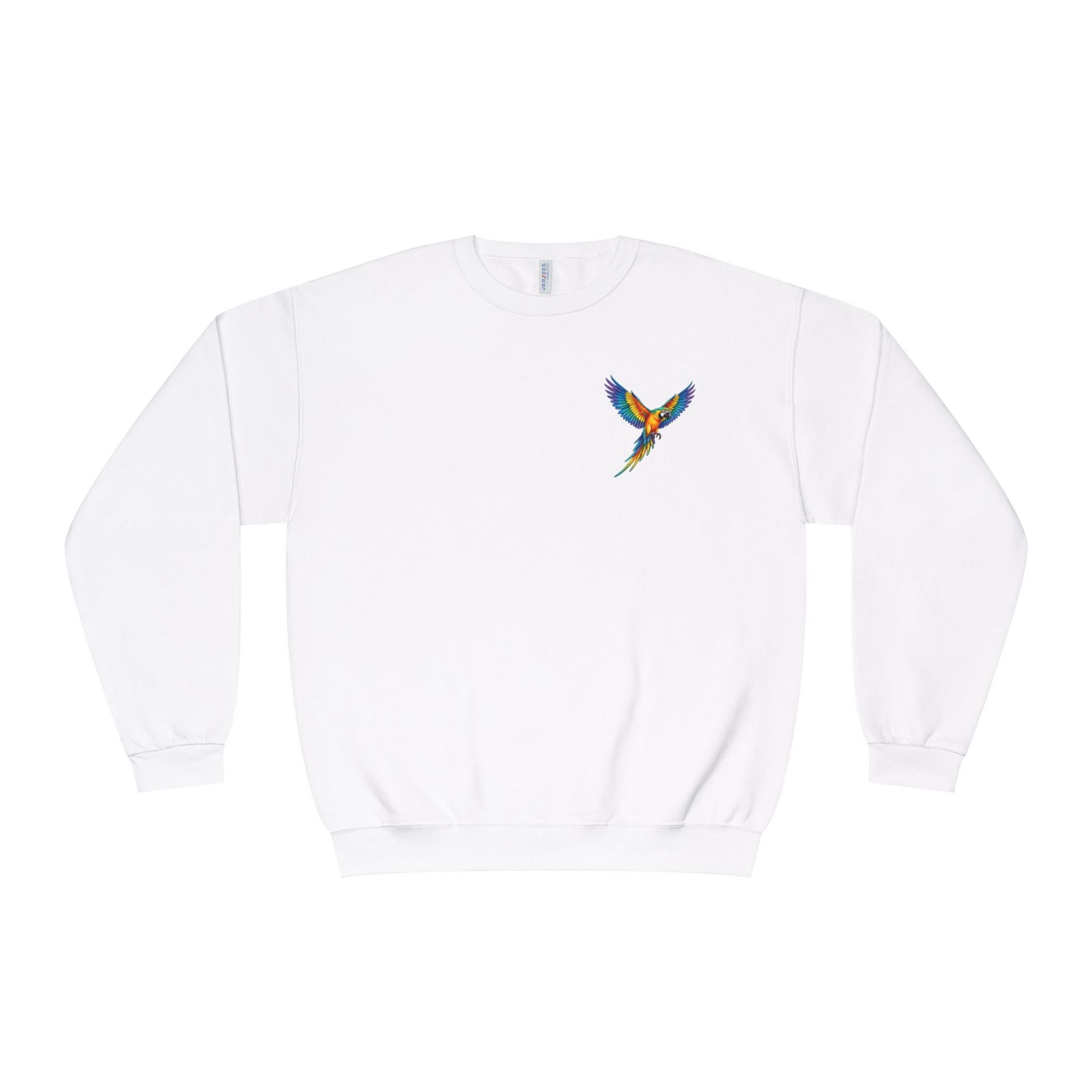 Tropical Beach Icons Sweatshirt Hummingbird Chest - Etna Gift