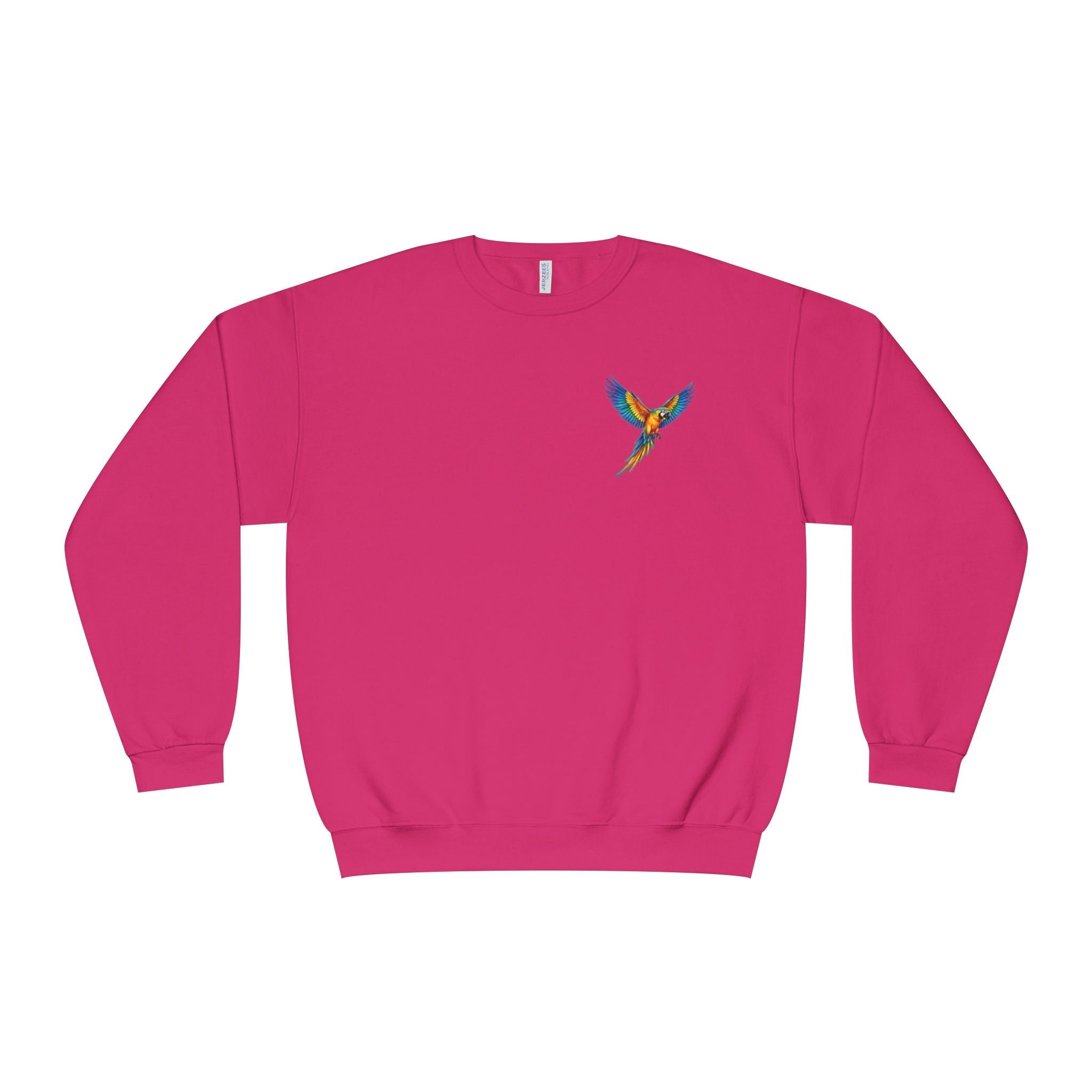 Tropical Beach Icons Sweatshirt Hummingbird Chest - Etna Gift