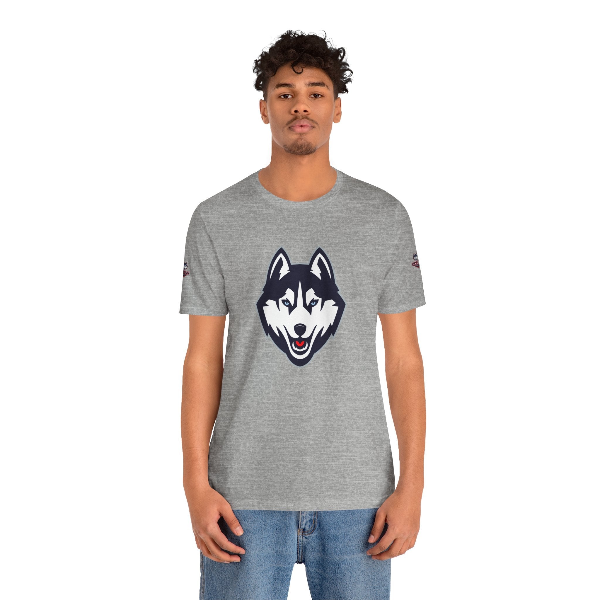 UConn Basketball Fan T-Shirt — Huskies College Basketball Tee - Etna Gift