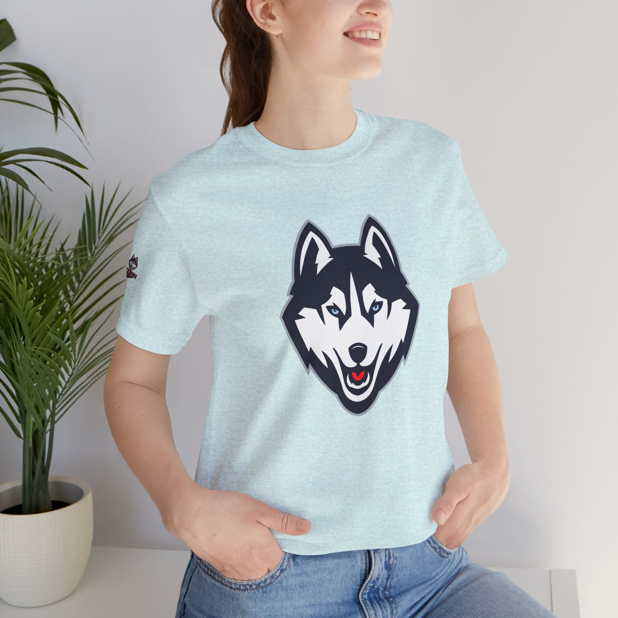 UConn Basketball Fan T-Shirt — Huskies College Basketball Tee - Etna Gift