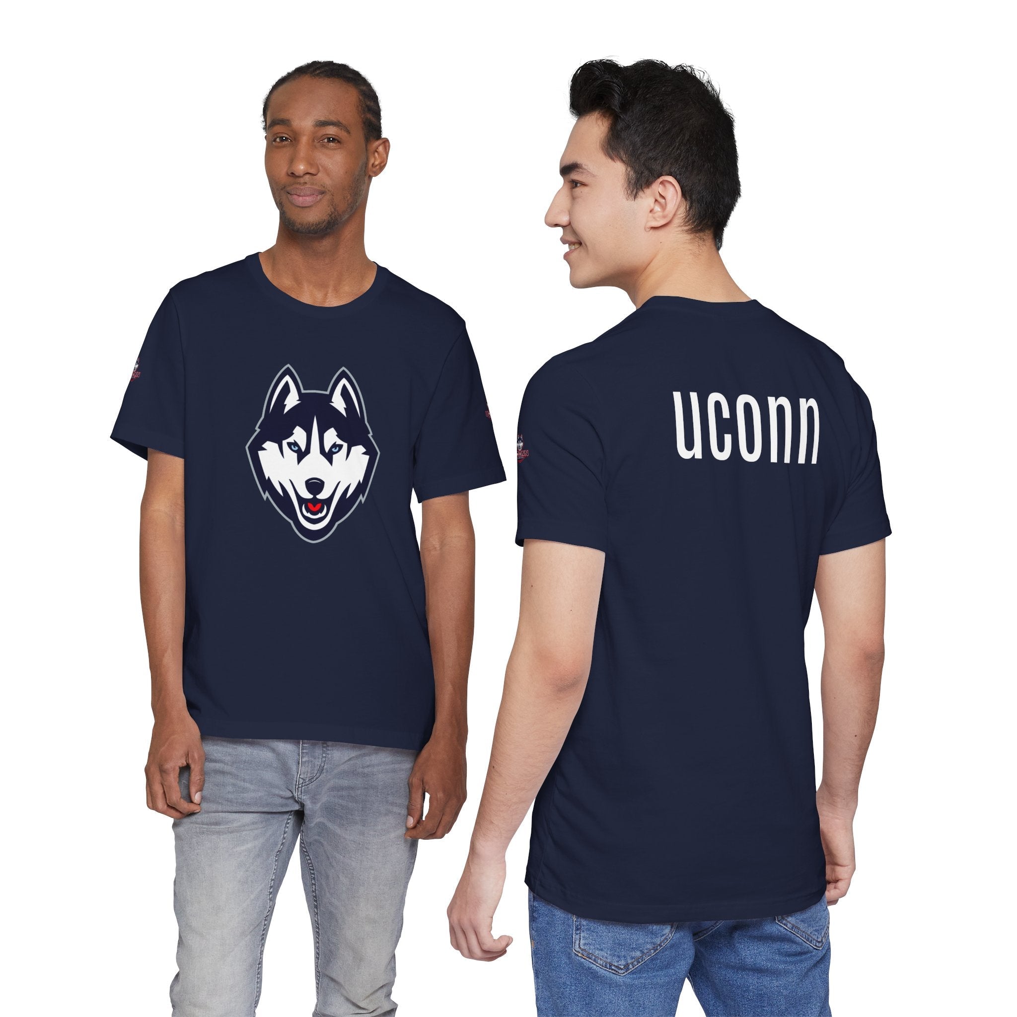 UConn Basketball Fan T-Shirt — Huskies College Basketball Tee - Etna Gift