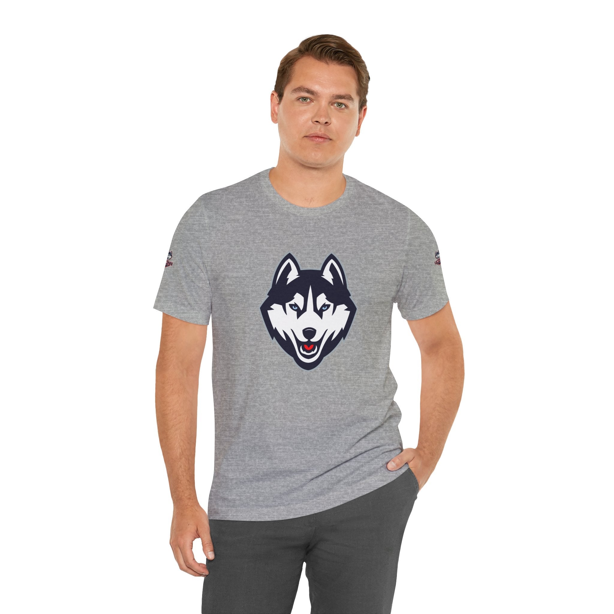 UConn Basketball Fan T-Shirt — Huskies College Basketball Tee - Etna Gift