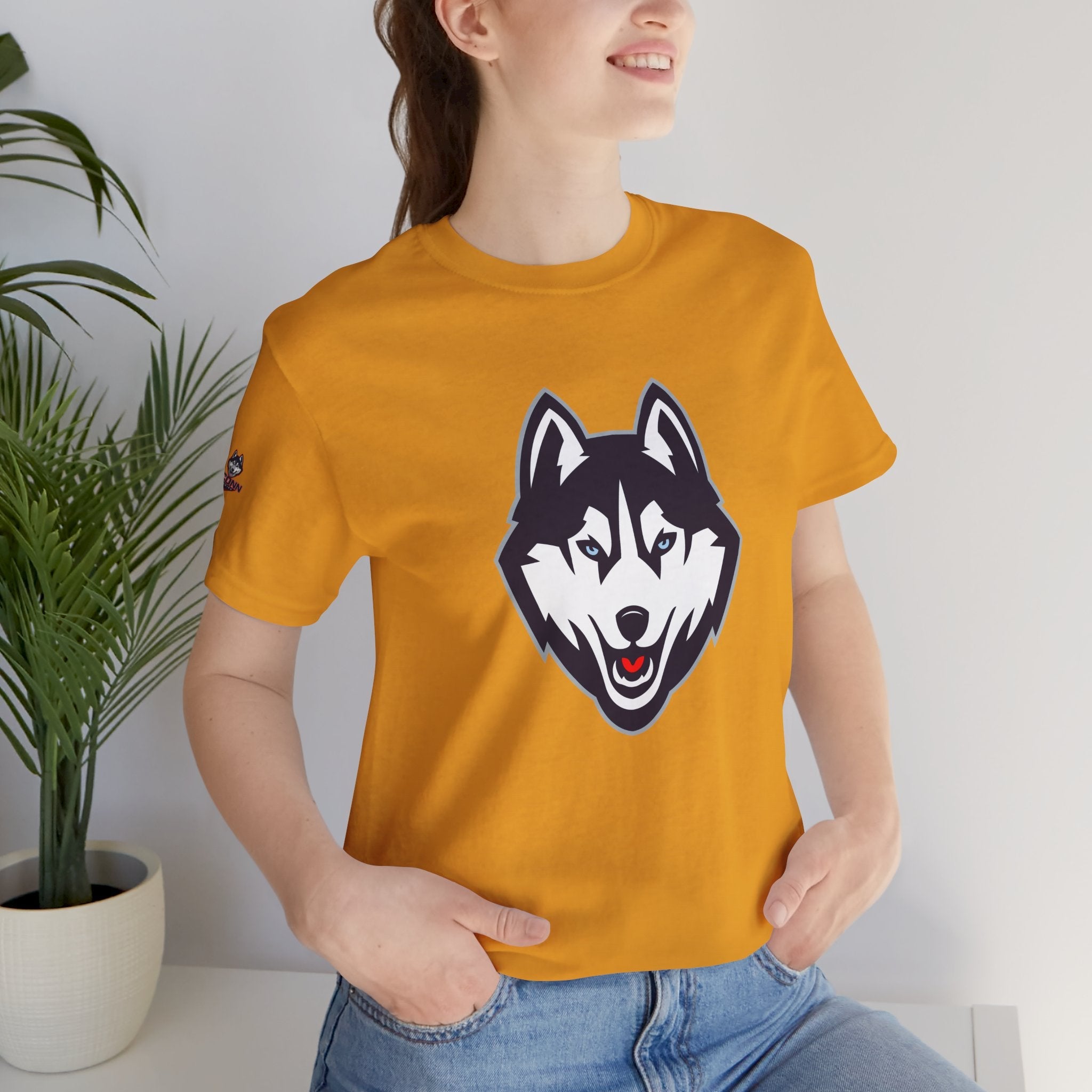 UConn Basketball Fan T-Shirt — Huskies College Basketball Tee - Etna Gift