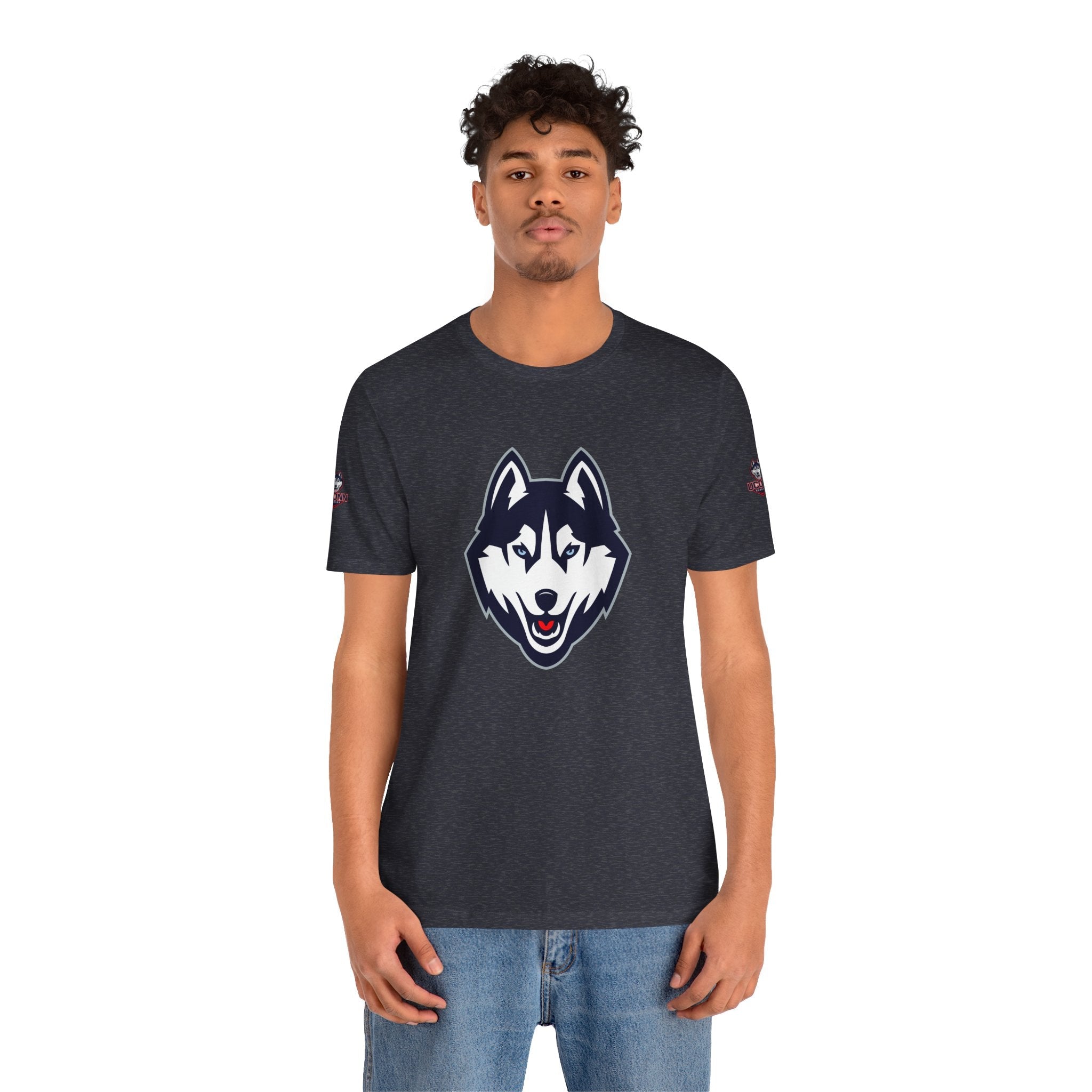 UConn Basketball Fan T-Shirt — Huskies College Basketball Tee - Etna Gift
