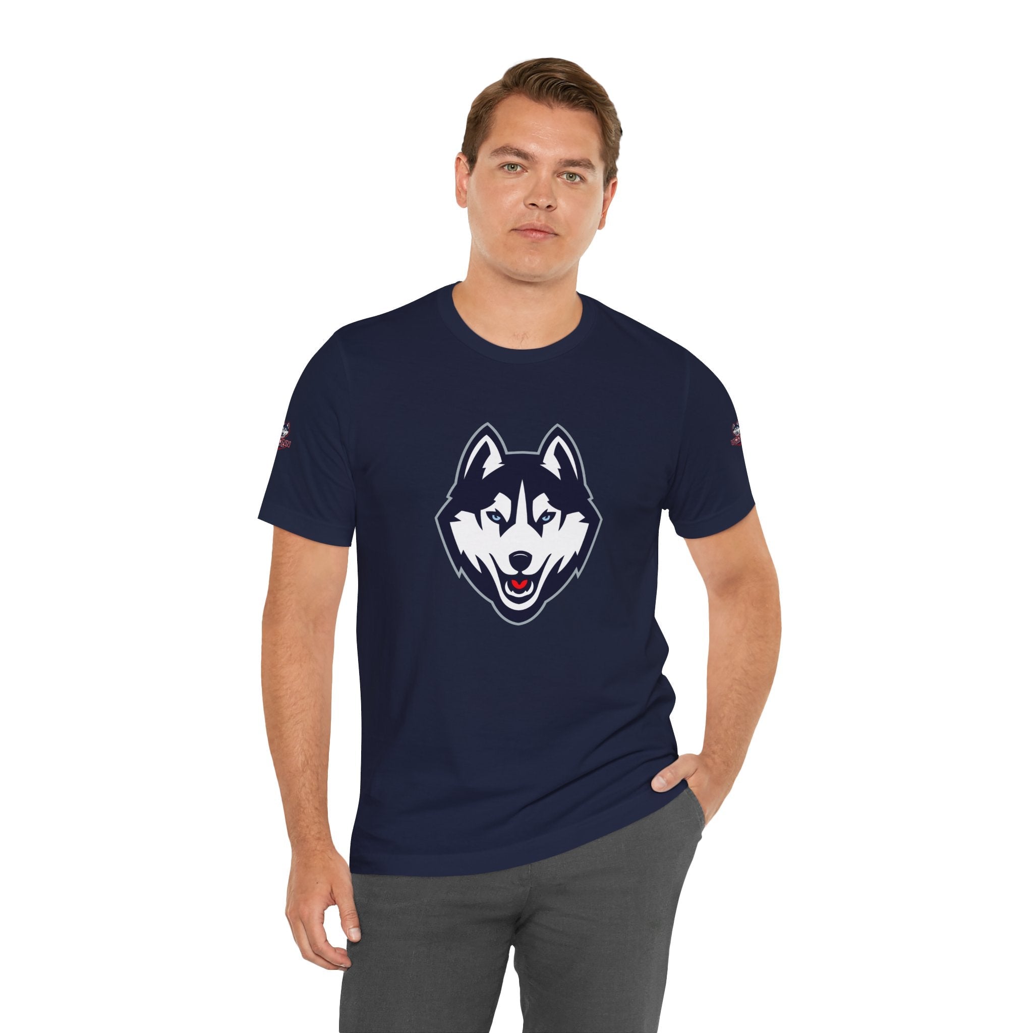 UConn Basketball Fan T-Shirt — Huskies College Basketball Tee - Etna Gift