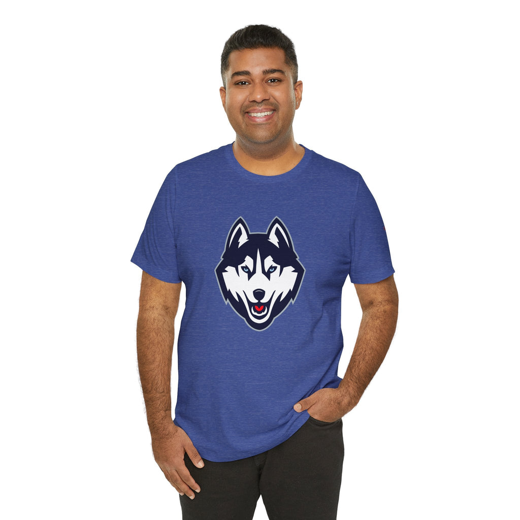 UConn Basketball Fan T-Shirt — Huskies College Basketball Tee - Etna Gift