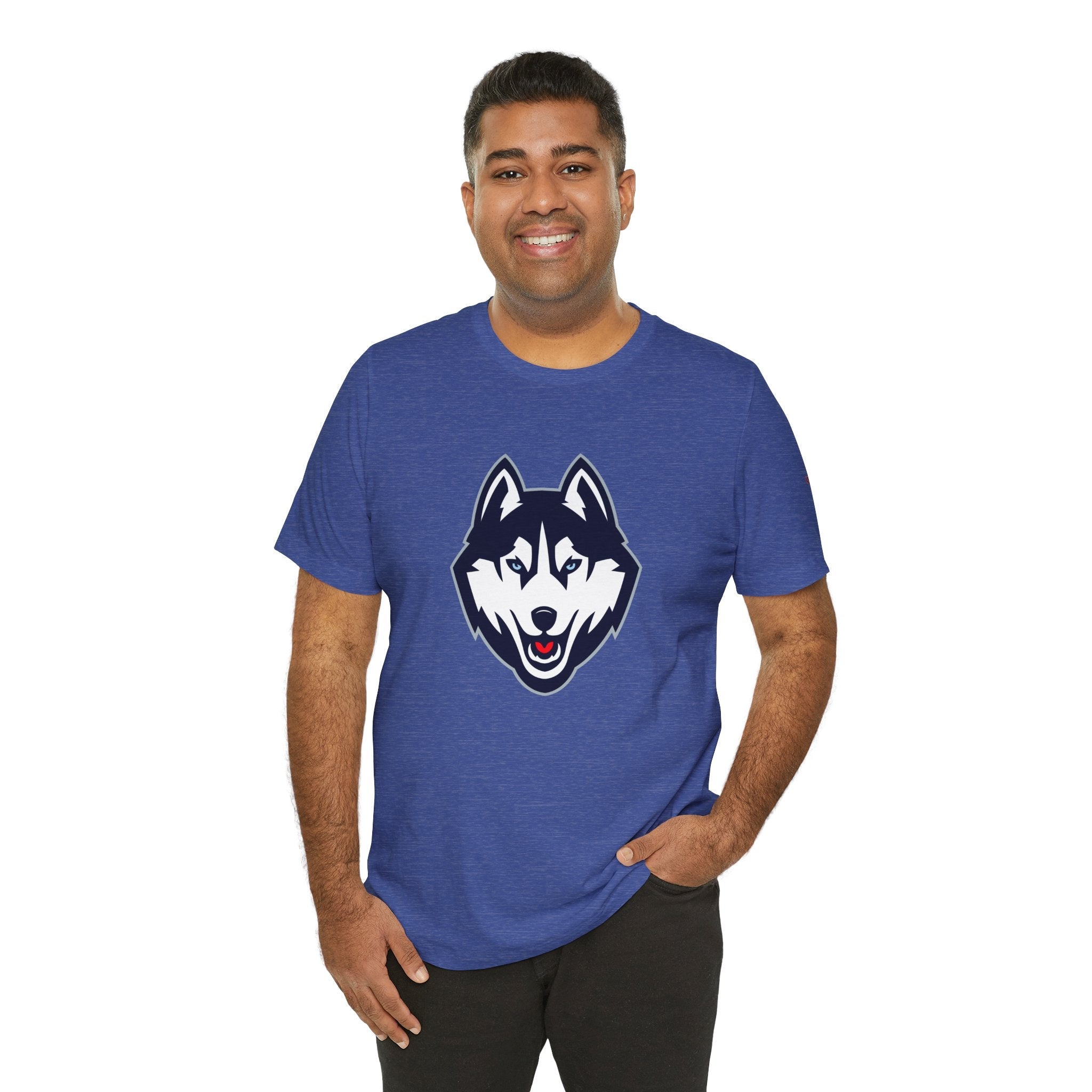 UConn Basketball Fan T-Shirt — Huskies College Basketball Tee - Etna Gift