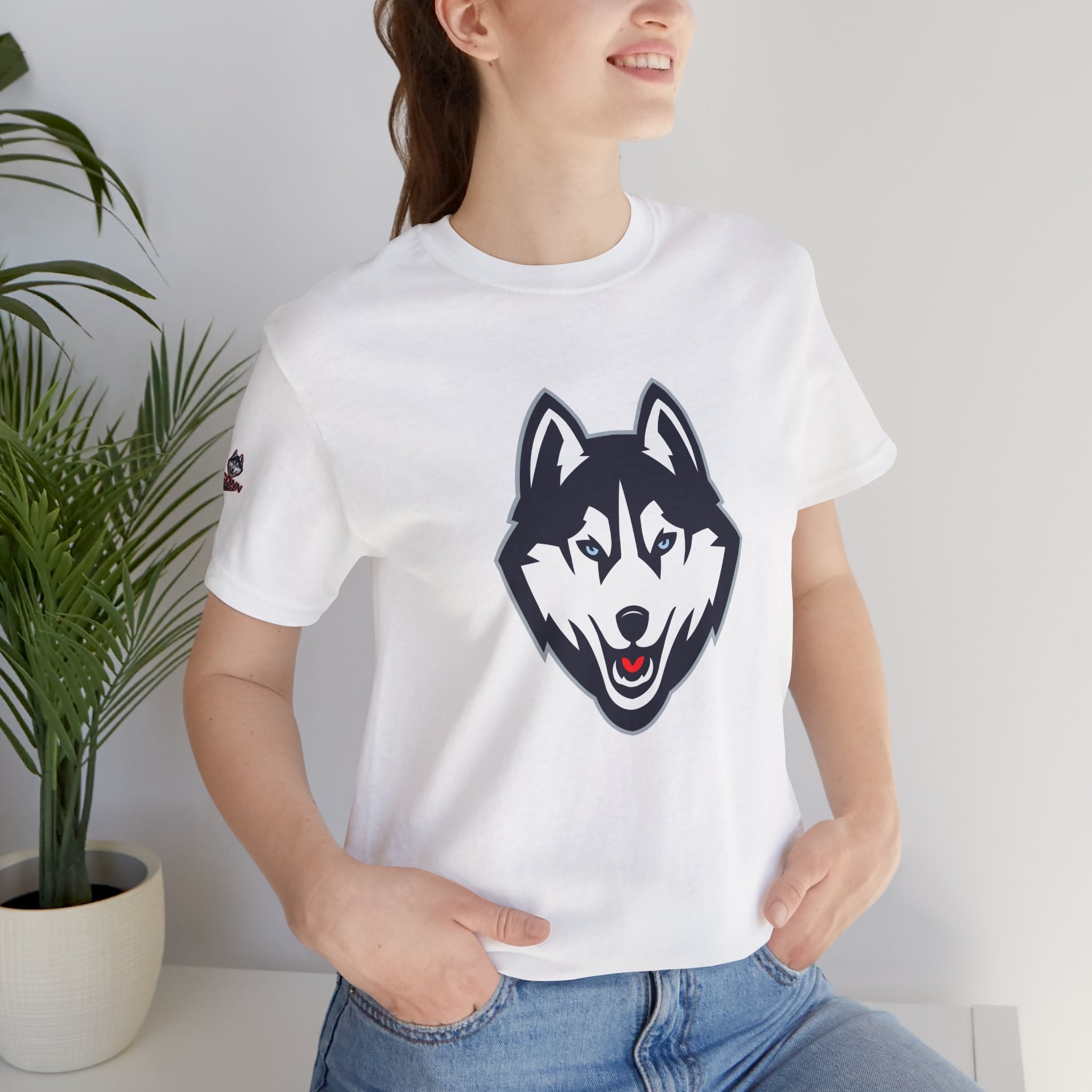 UConn Basketball Fan T-Shirt — Huskies College Basketball Tee - Etna Gift