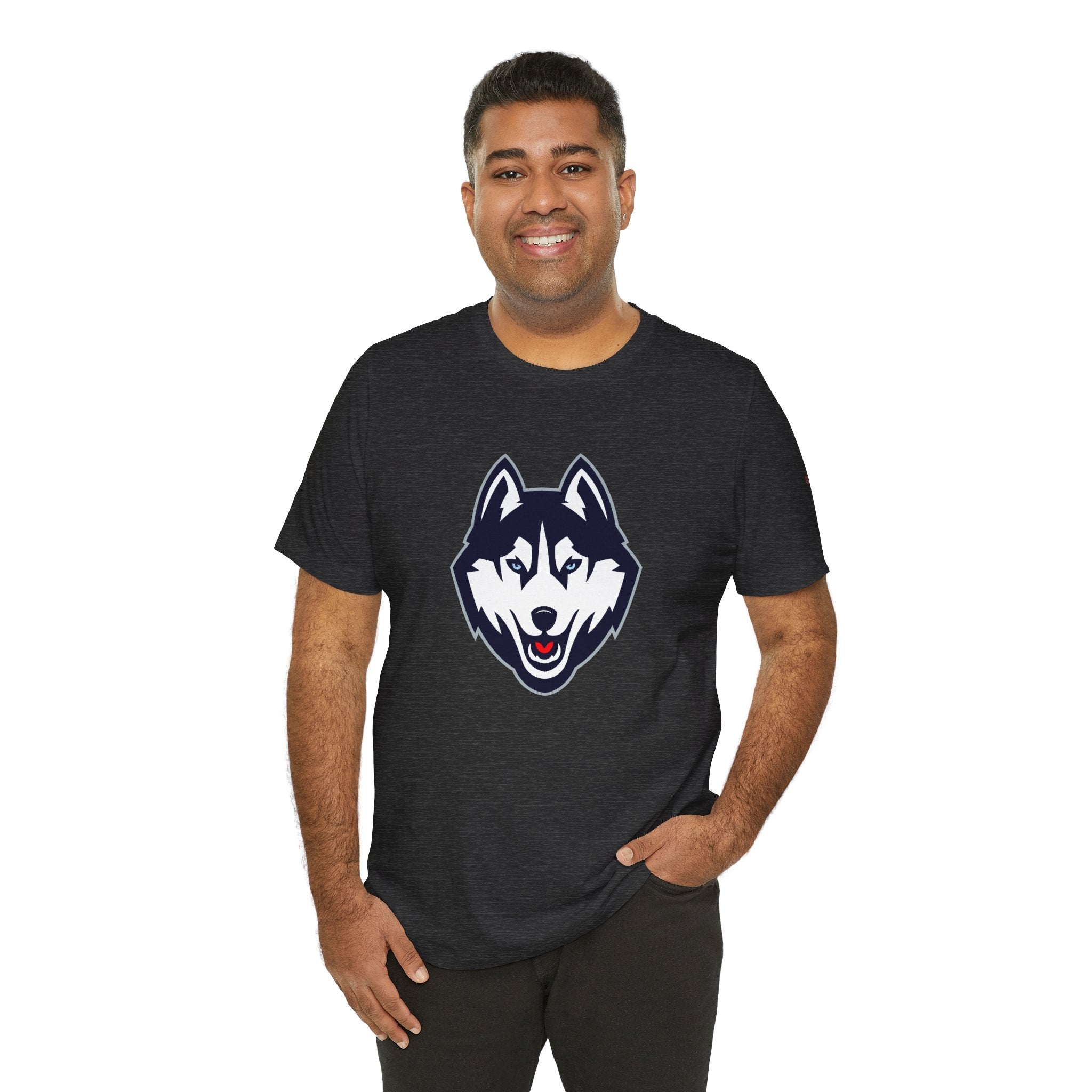 UConn Basketball Fan T-Shirt — Huskies College Basketball Tee - Etna Gift