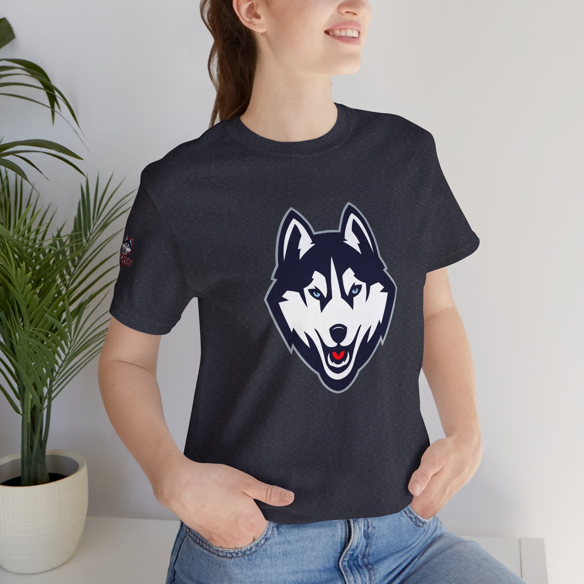 UConn Basketball Fan T-Shirt — Huskies College Basketball Tee - Etna Gift