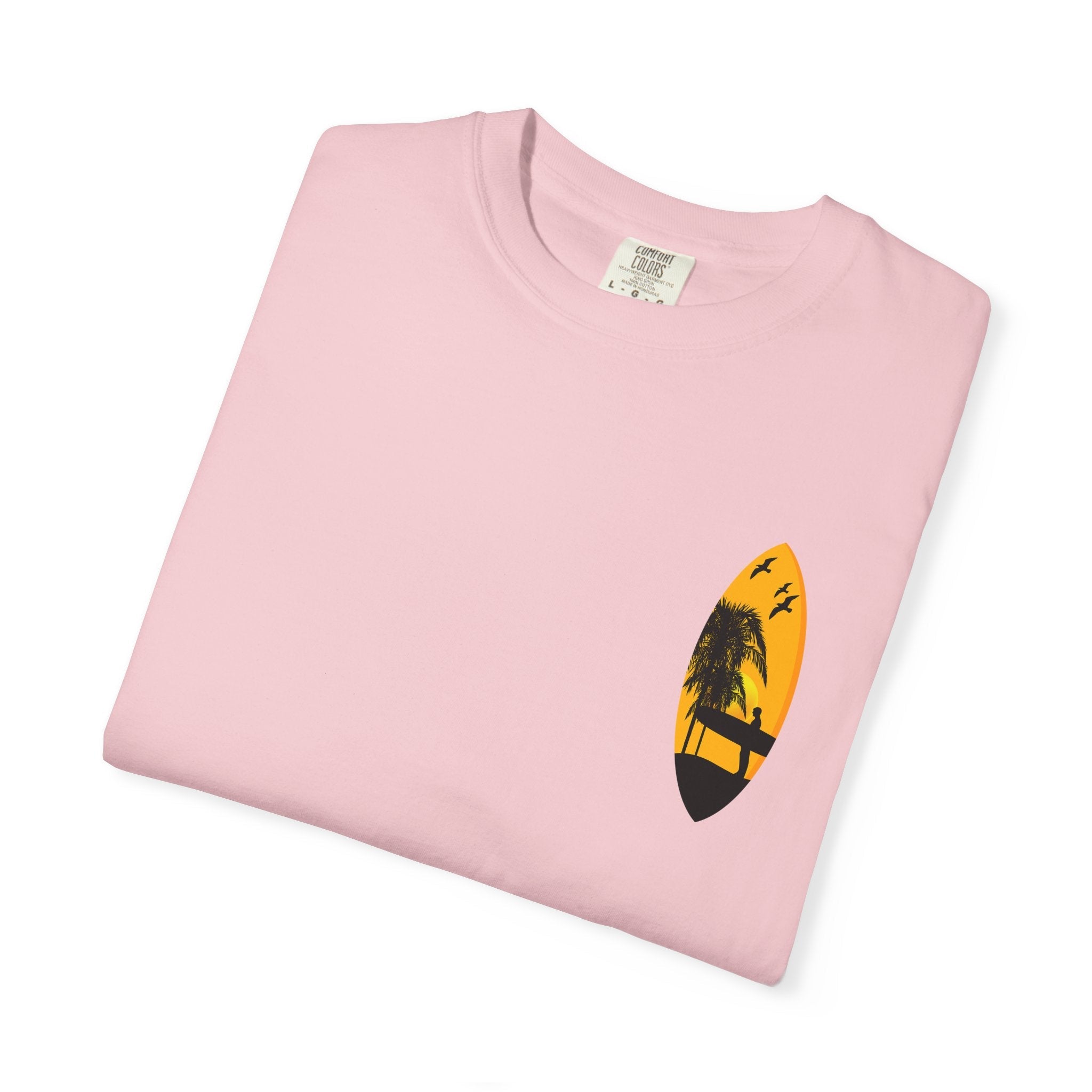 Venice Beach Sunset T-Shirt Palm Trees & Surf Retro Graphic - Etna Gift