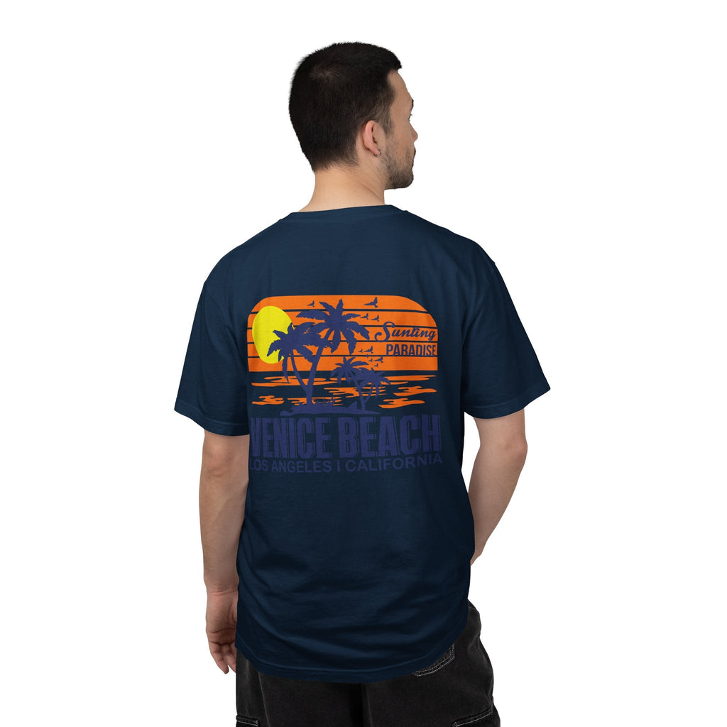 Venice Beach Sunset T-Shirt Palm Trees & Surf Retro Graphic - Etna Gift