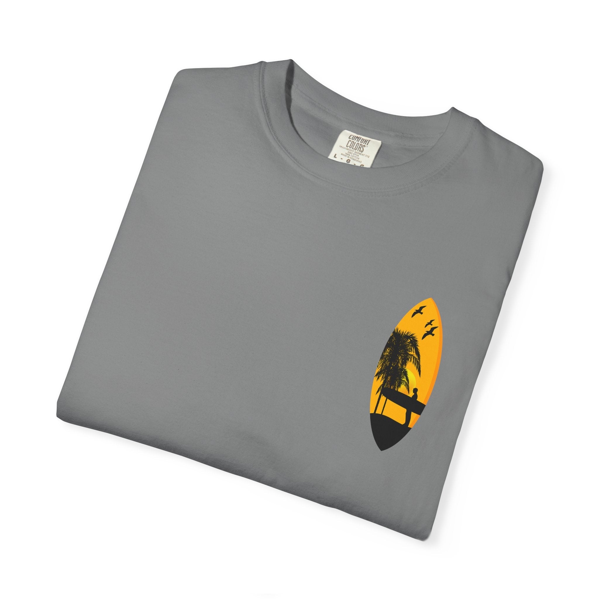 Venice Beach Sunset T-Shirt Palm Trees & Surf Retro Graphic - Etna Gift