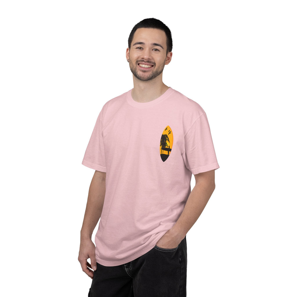 Venice Beach Sunset T-Shirt Palm Trees & Surf Retro Graphic - Etna Gift