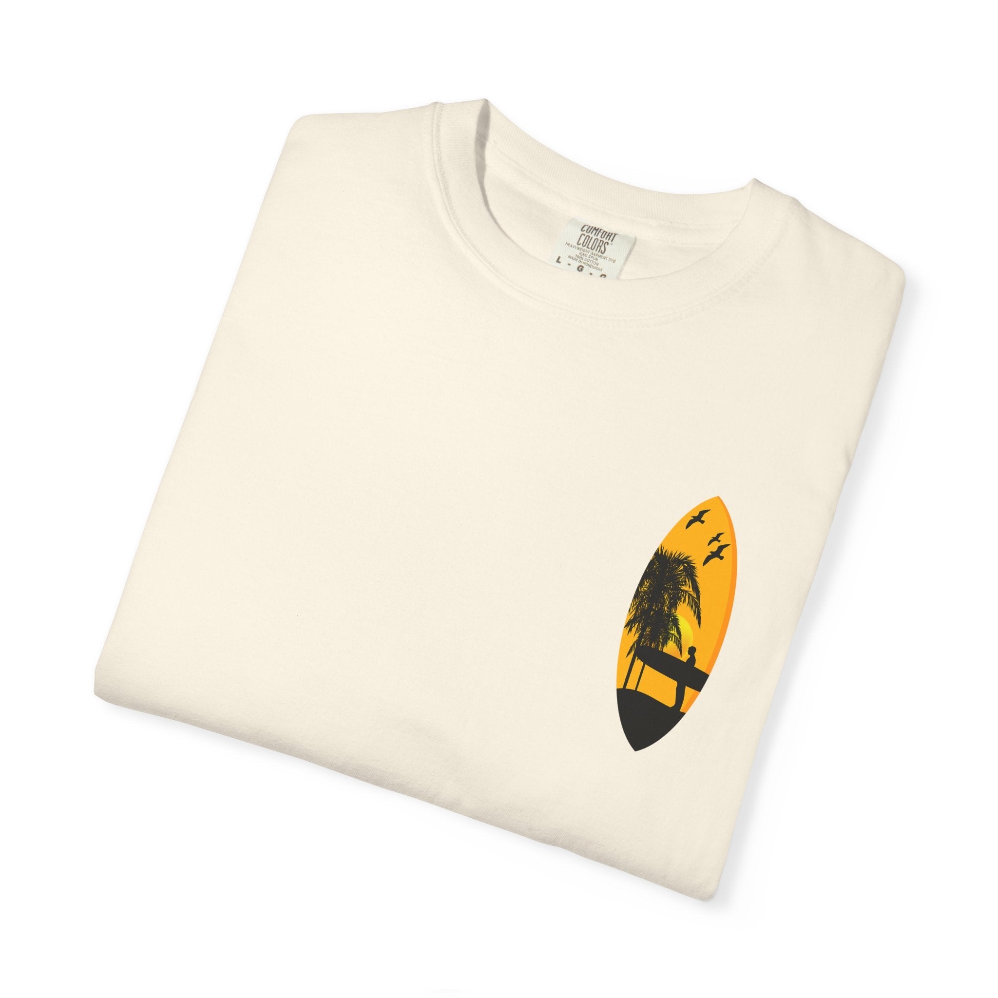 Venice Beach Sunset T-Shirt Palm Trees & Surf Retro Graphic - Etna Gift