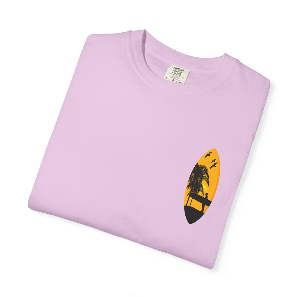 Venice Beach Sunset T-Shirt Palm Trees & Surf Retro Graphic - Etna Gift