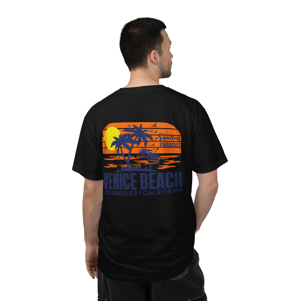 Venice Beach Sunset T-Shirt Palm Trees & Surf Retro Graphic - Etna Gift