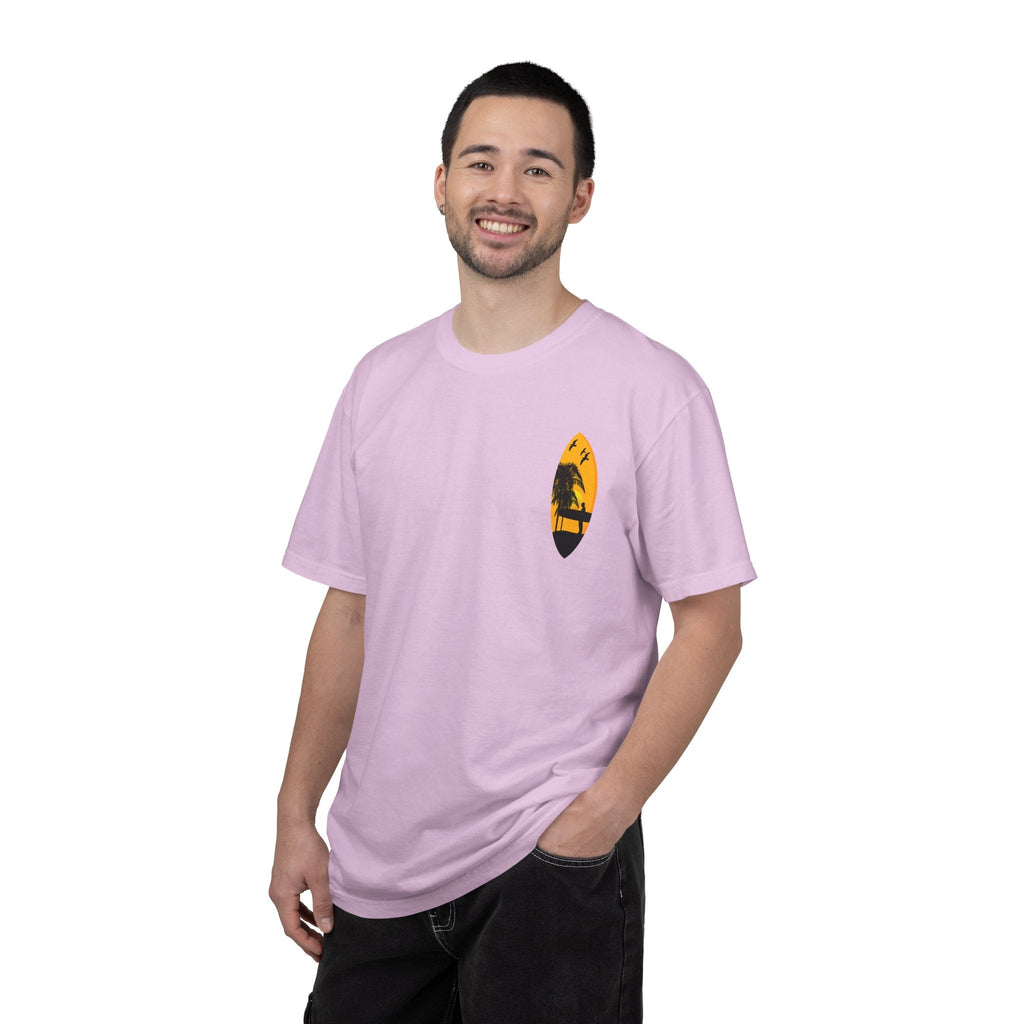 Venice Beach Sunset T-Shirt Palm Trees & Surf Retro Graphic - Etna Gift