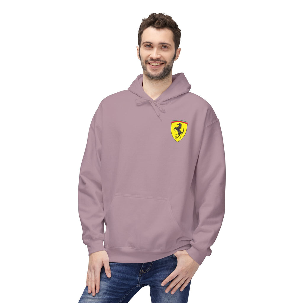 Vintage Ferrari F1 Racing Car Hoodie Prancing Horse Crest - Etna Gift