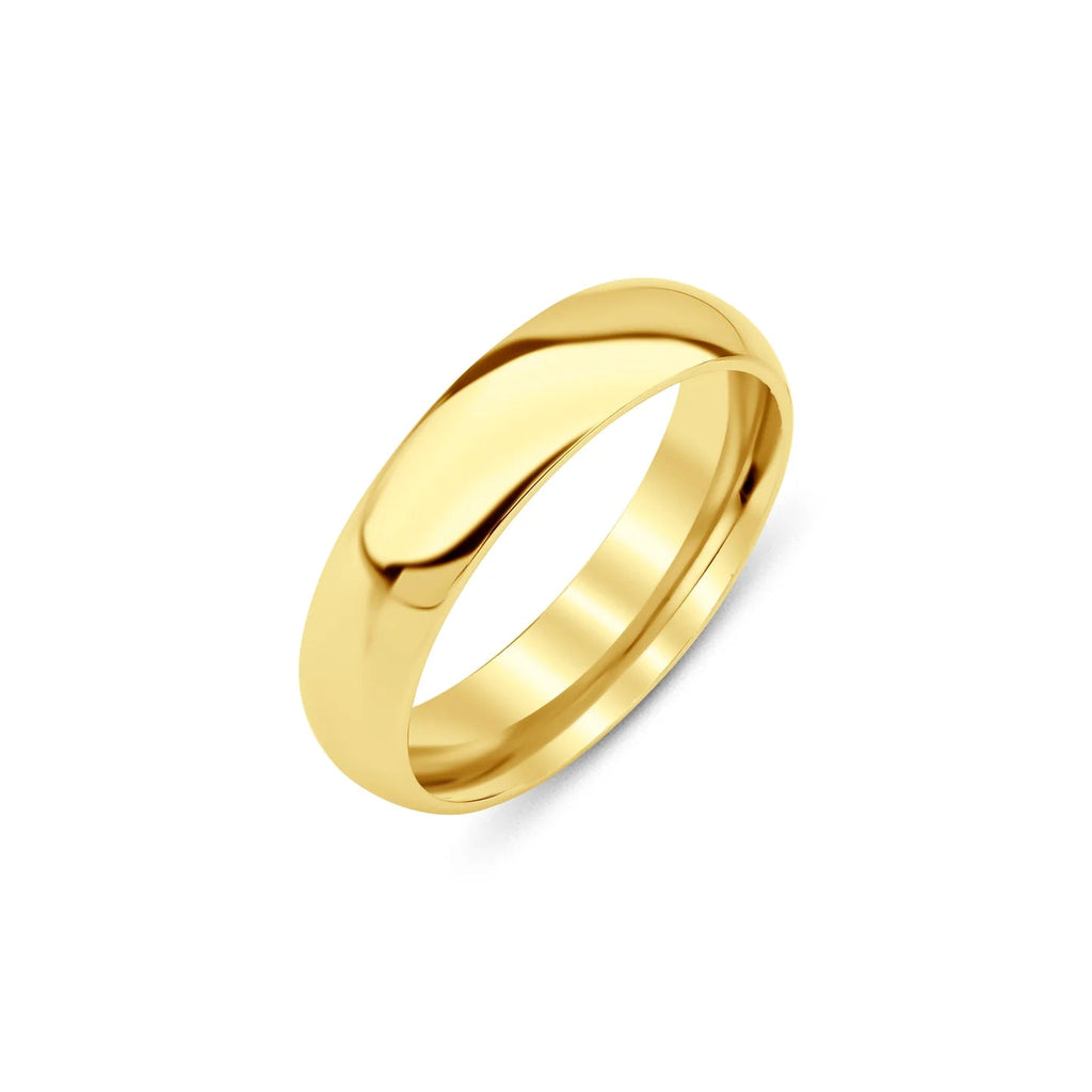 Wedding band ring 925 sterling silver wedding band - Etna Gift