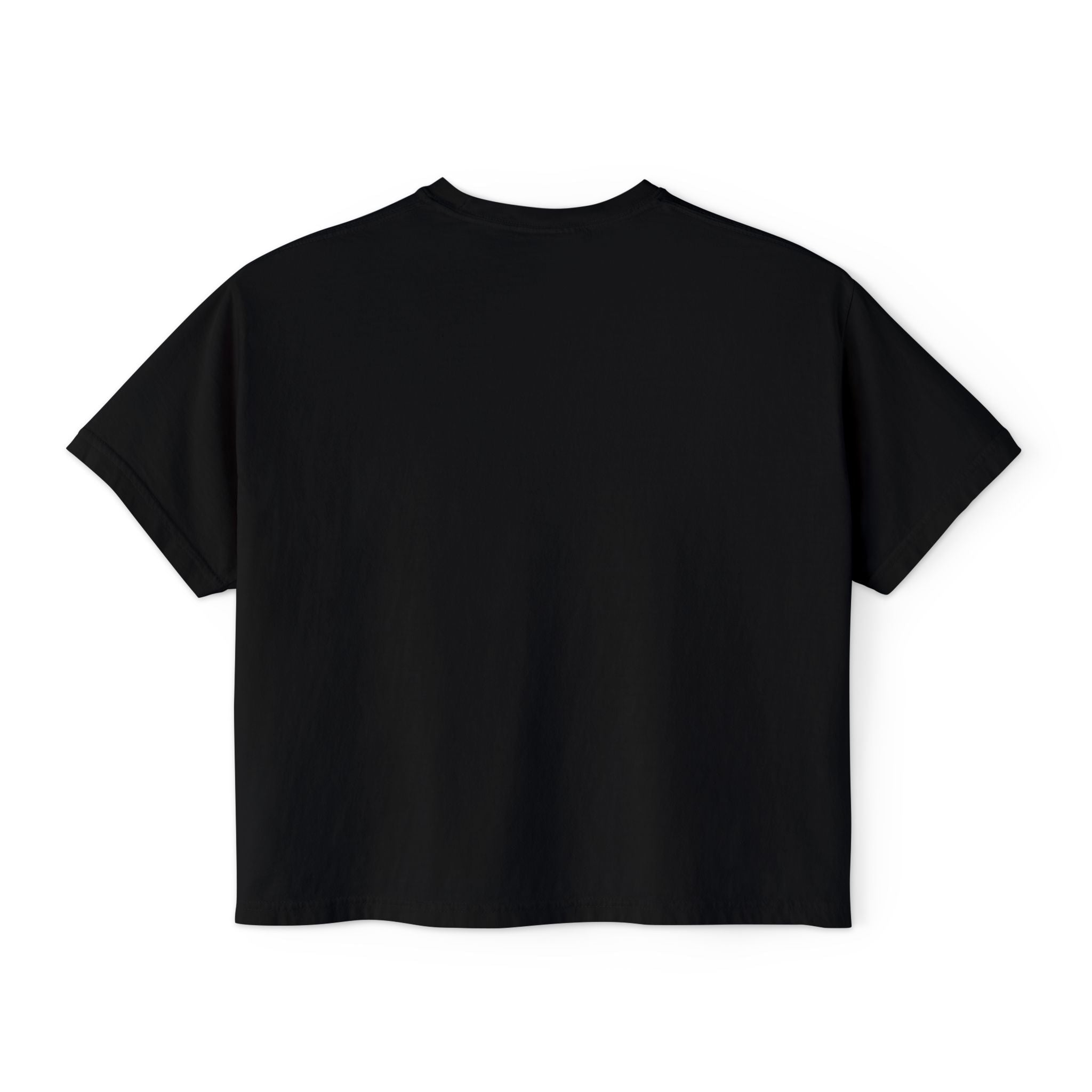 Women's Boxy Tee — Minimal NFL Logo Cropped T-Shirt - Etna Gift