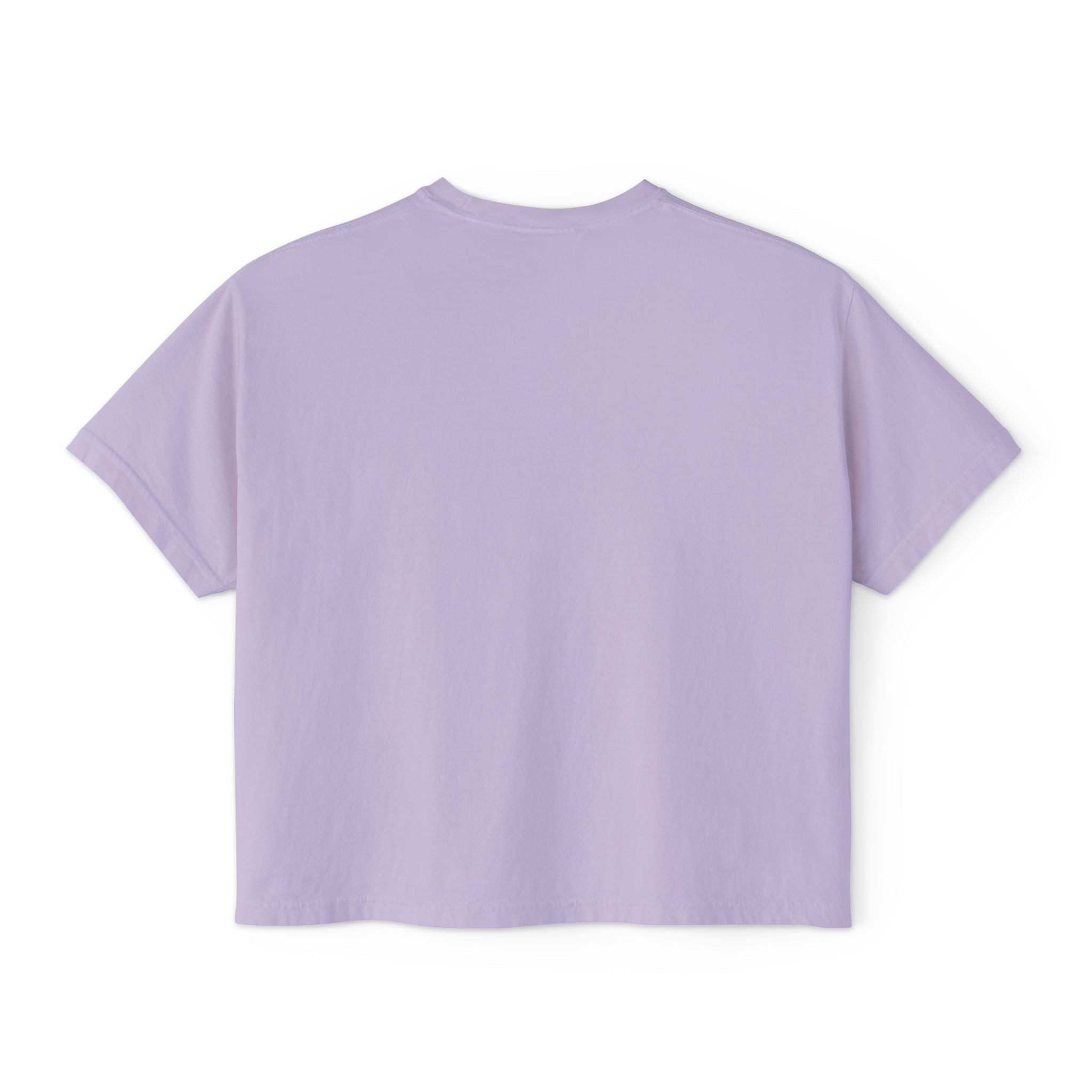 Women's Boxy Tee — Minimal NFL Logo Cropped T-Shirt - Etna Gift