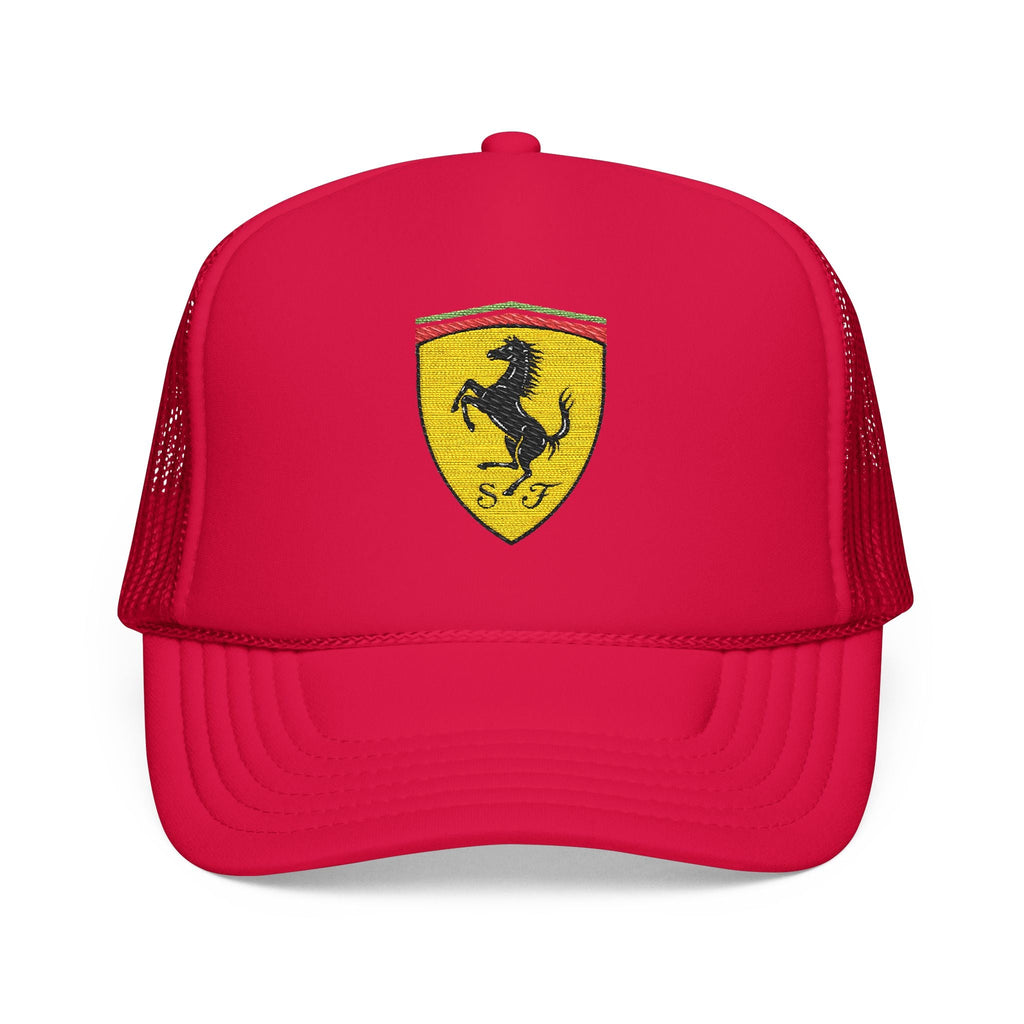 Women's Ferrari sports cap, custom design - Etna Gift