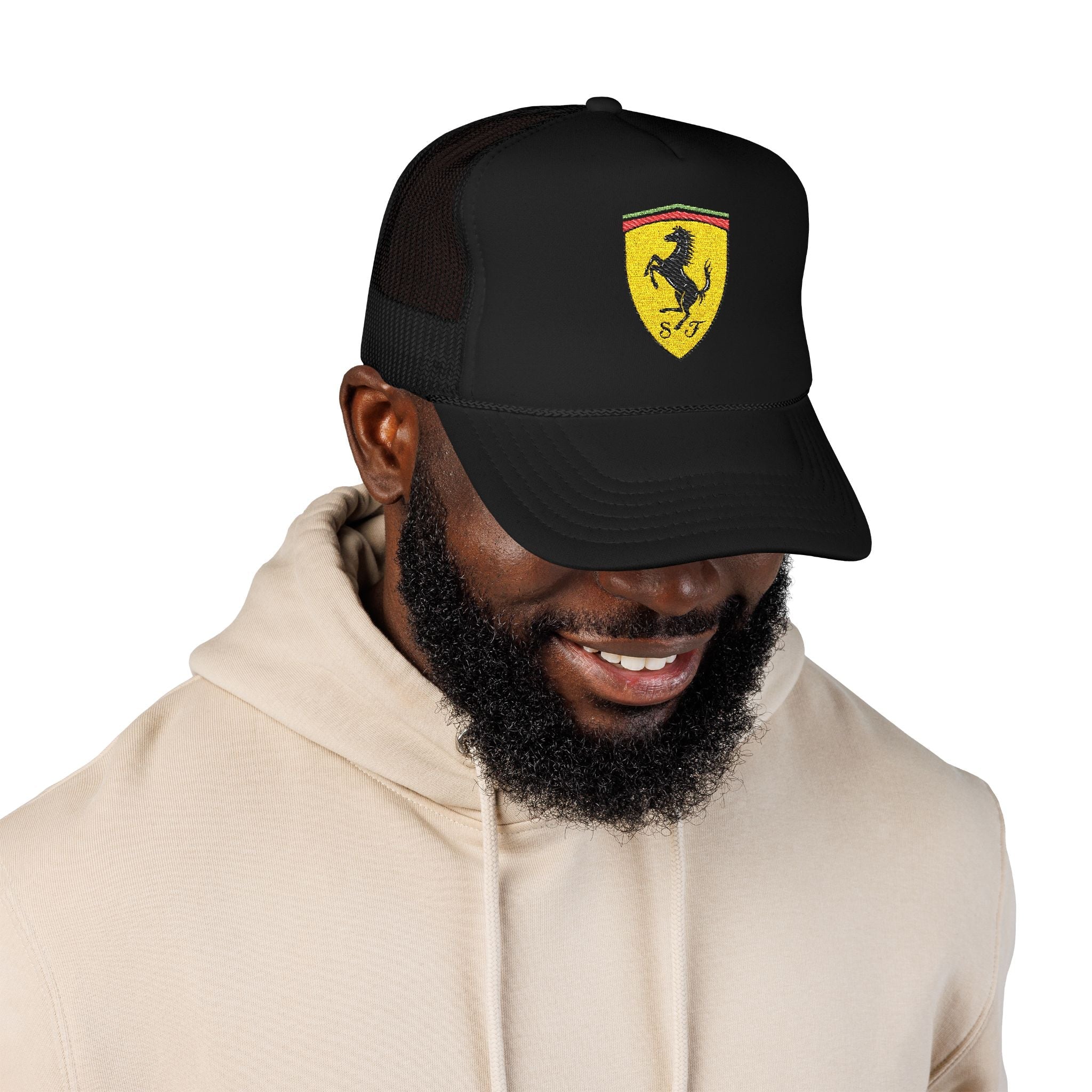 Women's Ferrari sports cap, custom design - Etna Gift