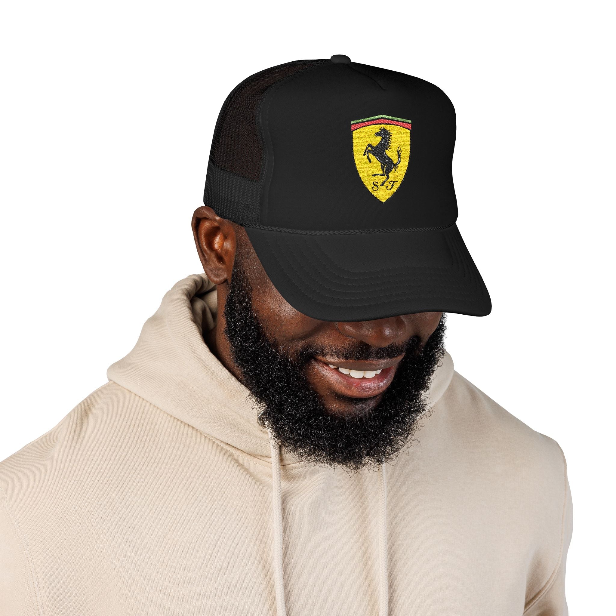 Women's Ferrari sports cap, custom design - Etna Gift