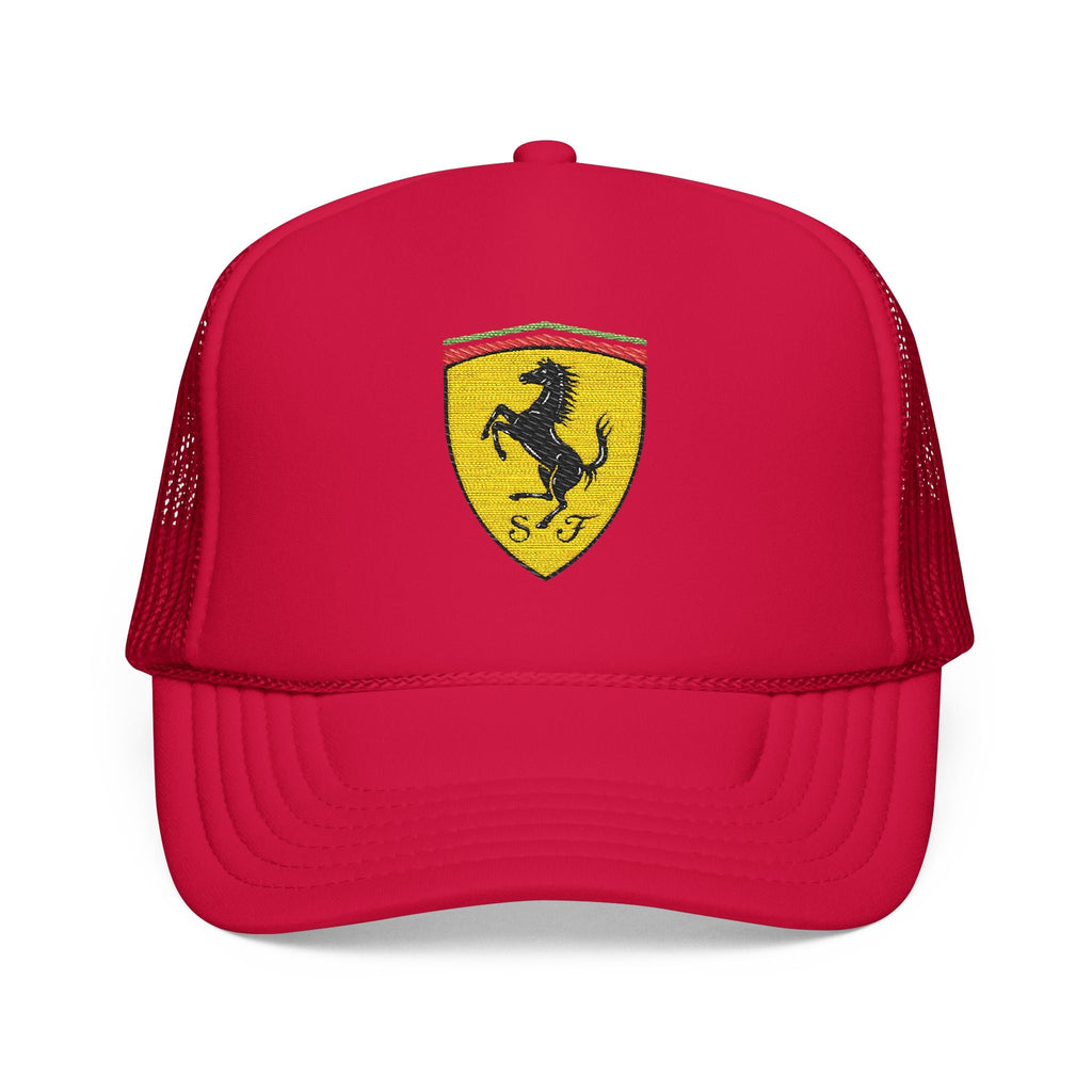 Women's Ferrari sports cap, custom design - Etna Gift