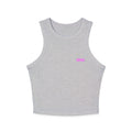 Women's Micro Rib Racer Tank Top - Etna Gift