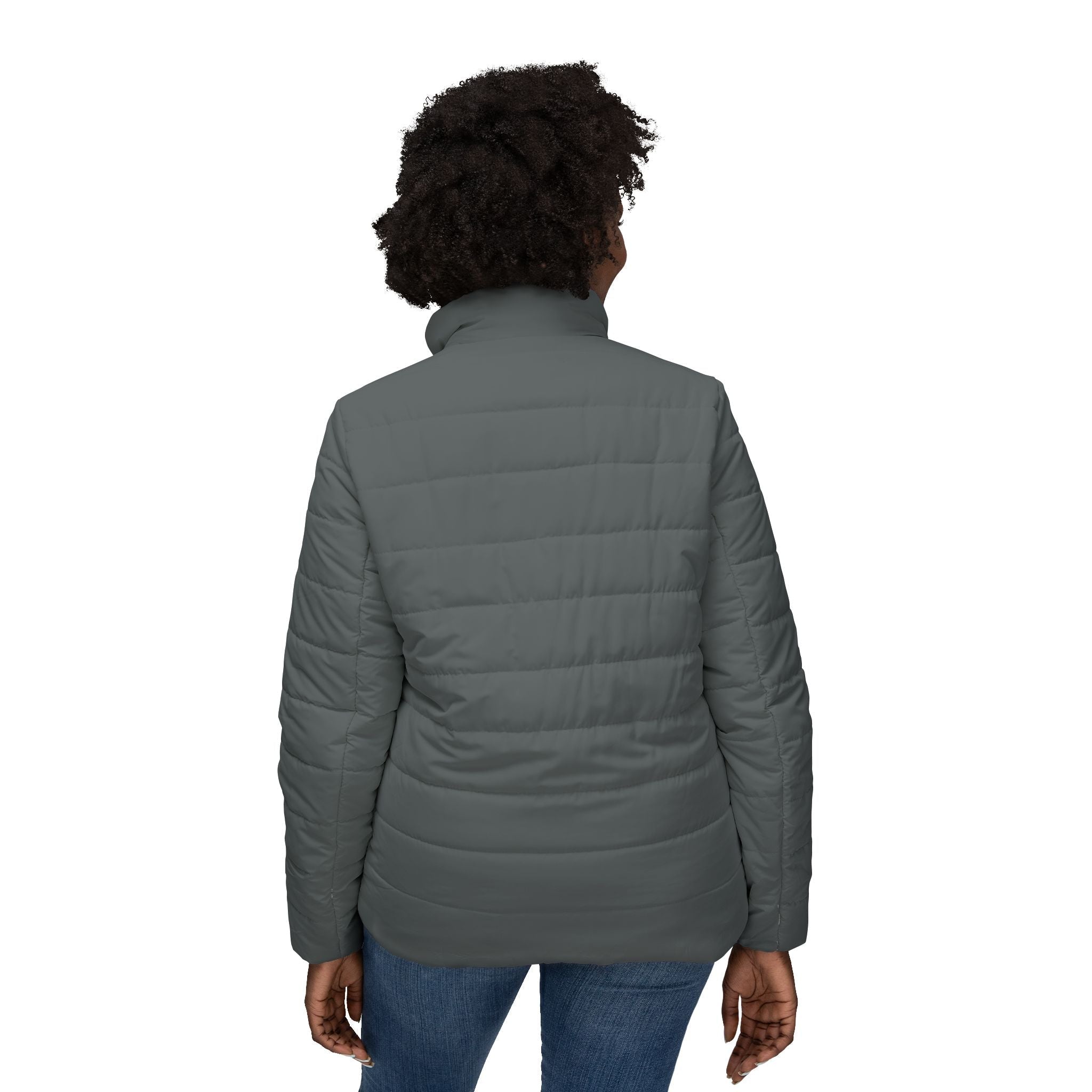 Women’s Puffer Jacket (AOP) - Etna Gift