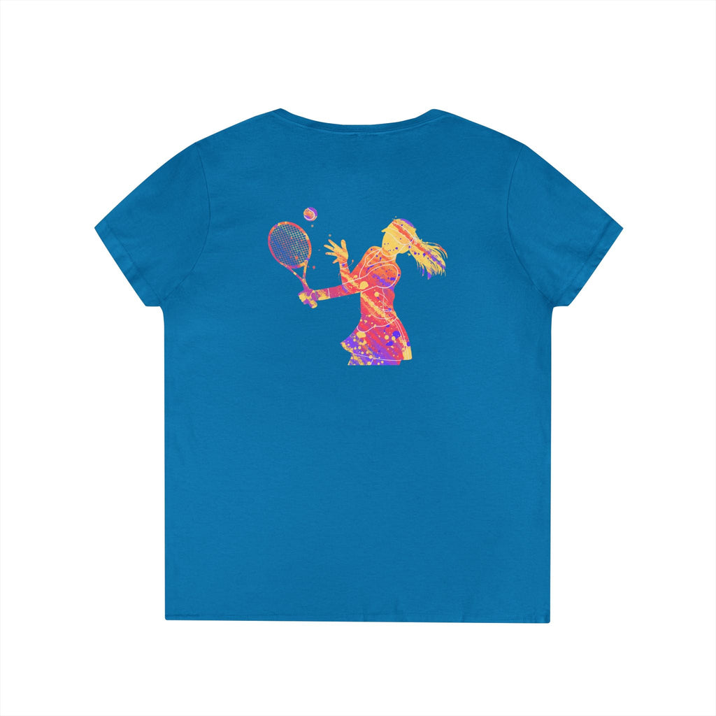Women's Tennis Player Skater Skirt — Female Athlete Print - Etna Gift