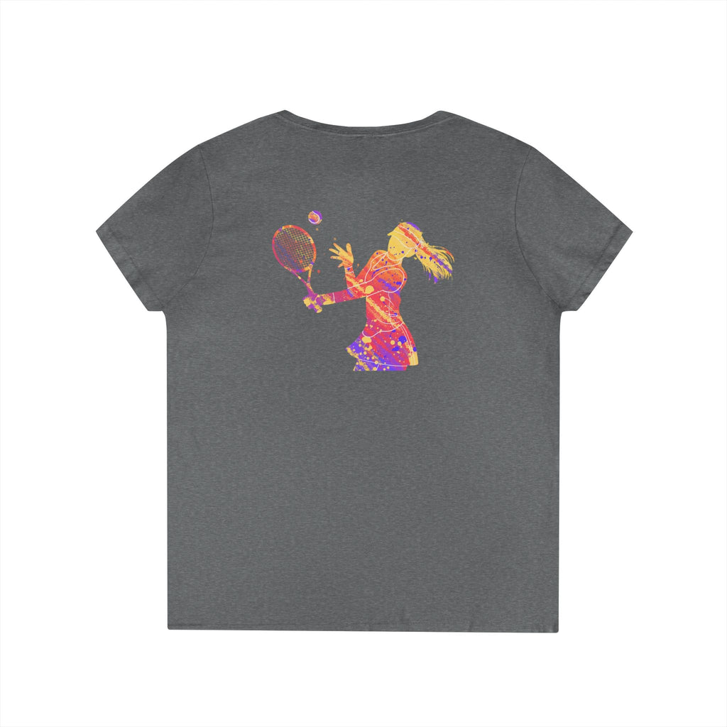 Women's Tennis Player Skater Skirt — Female Athlete Print - Etna Gift