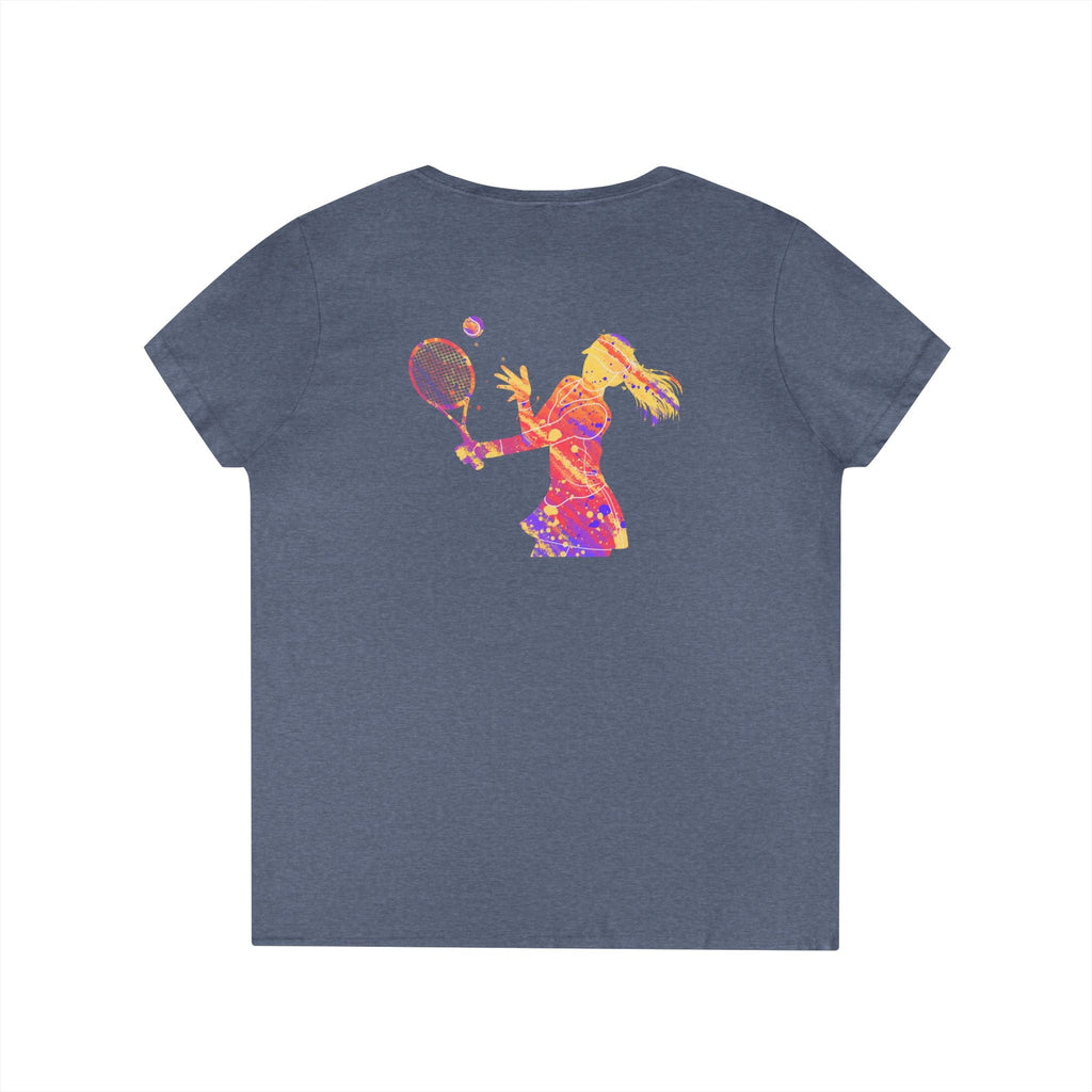 Women's Tennis Player Skater Skirt — Female Athlete Print - Etna Gift