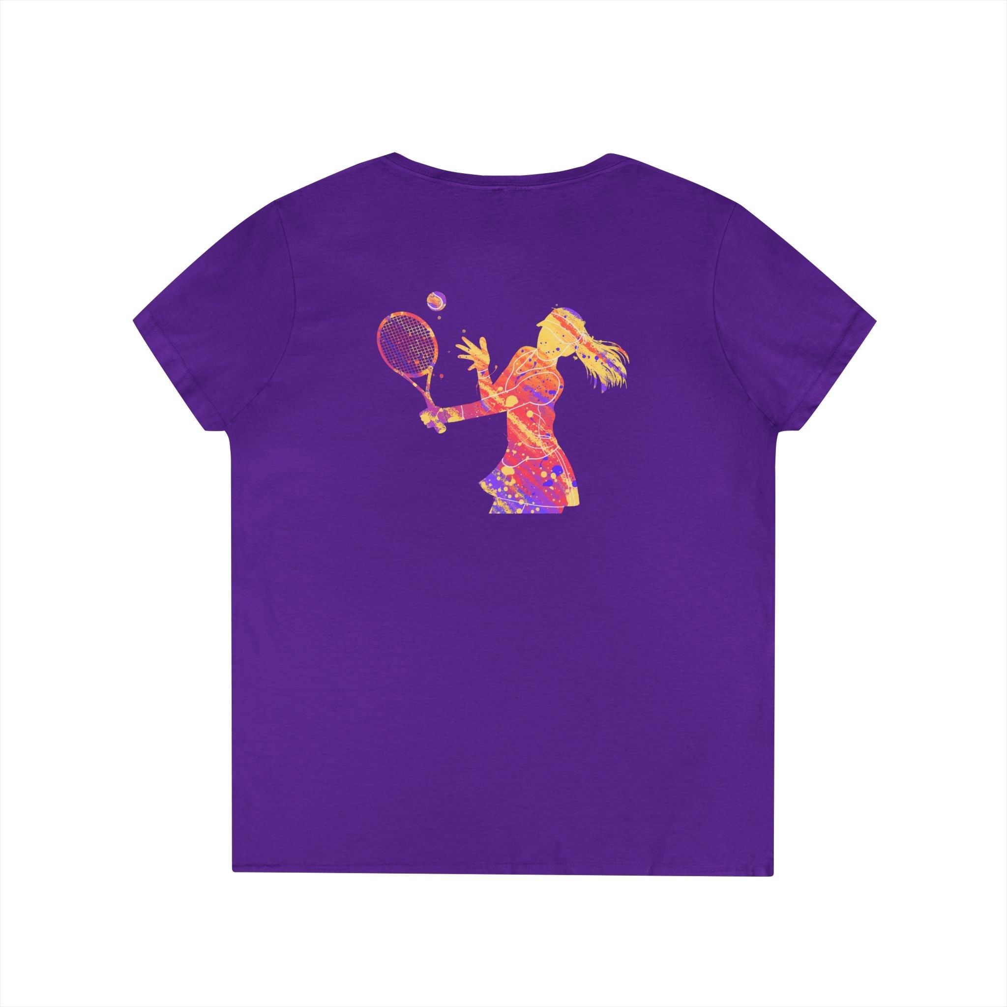 Women's Tennis Player Skater Skirt — Female Athlete Print - Etna Gift