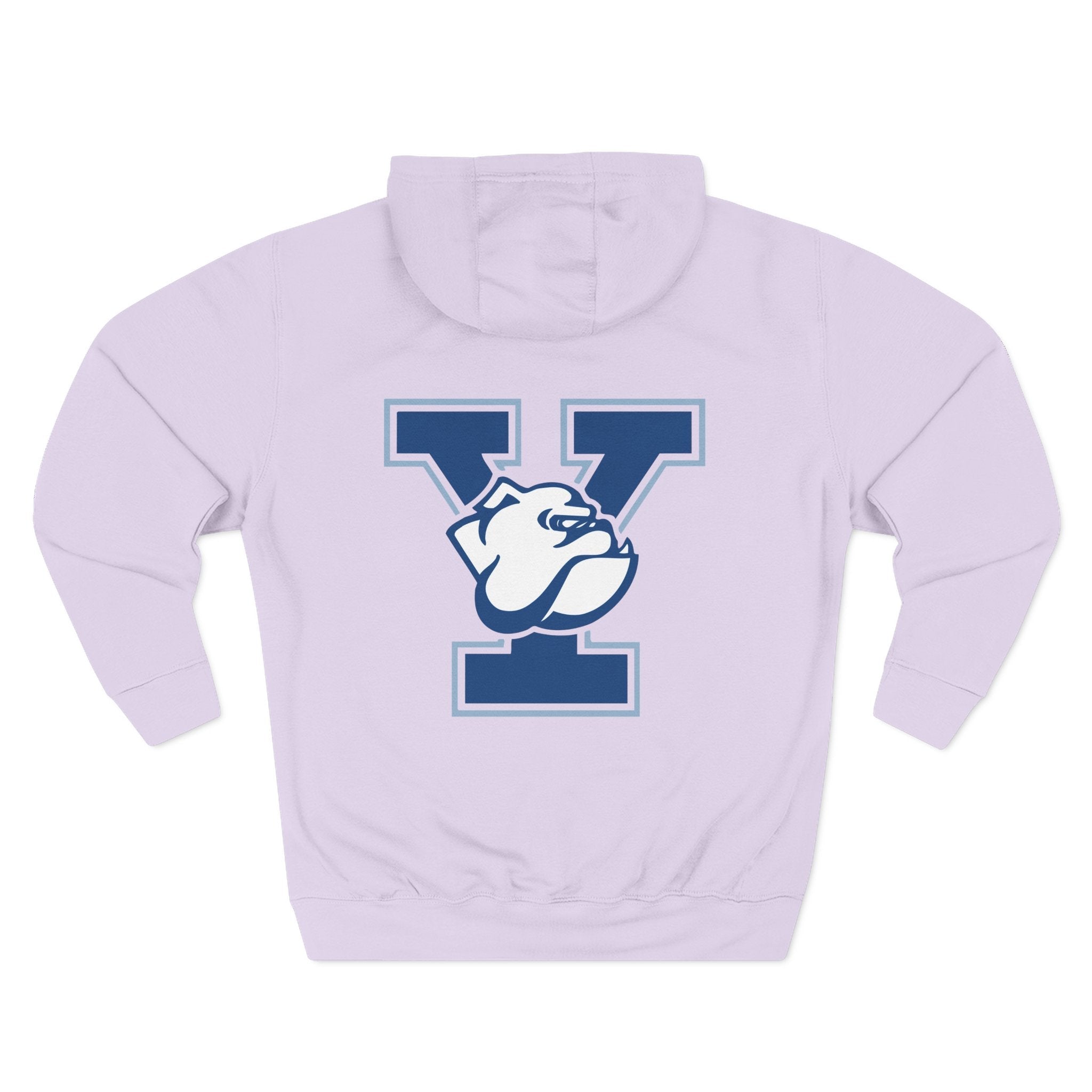Yale Logo Fleece Hoodie, Casual Wear, College Apparel, Gifts for Graduates, College Sweatshirt, Yale Merchandise - Etna Gift