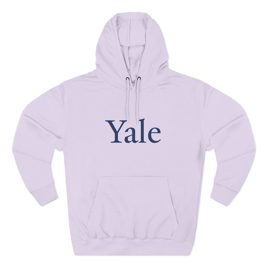 Yale Logo Fleece Hoodie, Casual Wear, College Apparel, Gifts for Graduates, College Sweatshirt, Yale Merchandise - Etna Gift