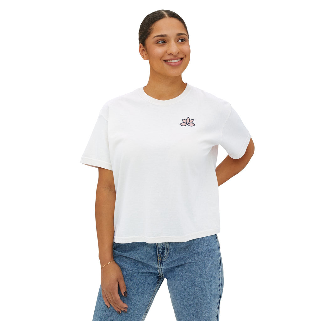 Yoga Time Women's Boxy Tee Relaxed Fit Yoga Tee for Women - Etna Gift