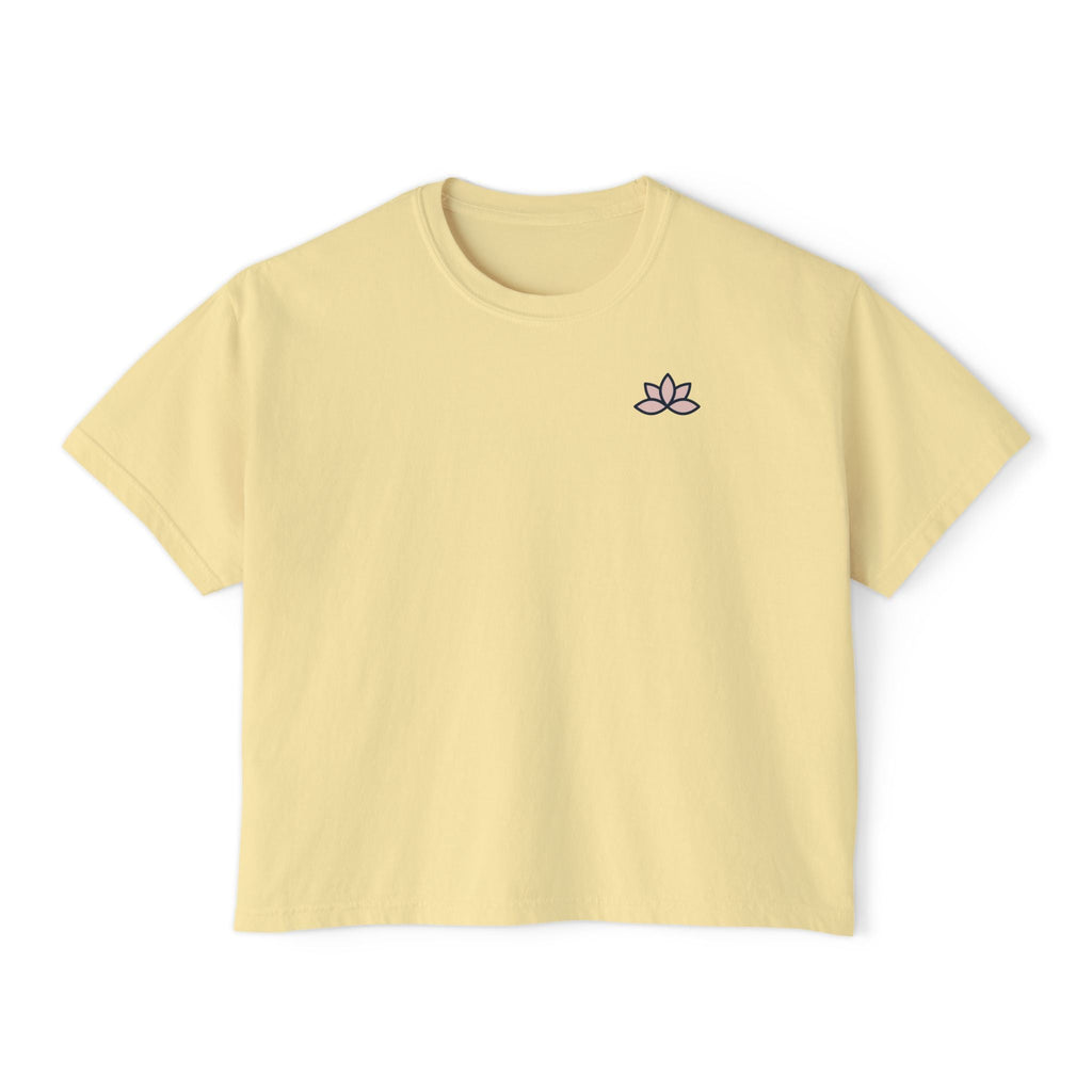 Yoga Time Women's Boxy Tee Relaxed Fit Yoga Tee for Women - Etna Gift