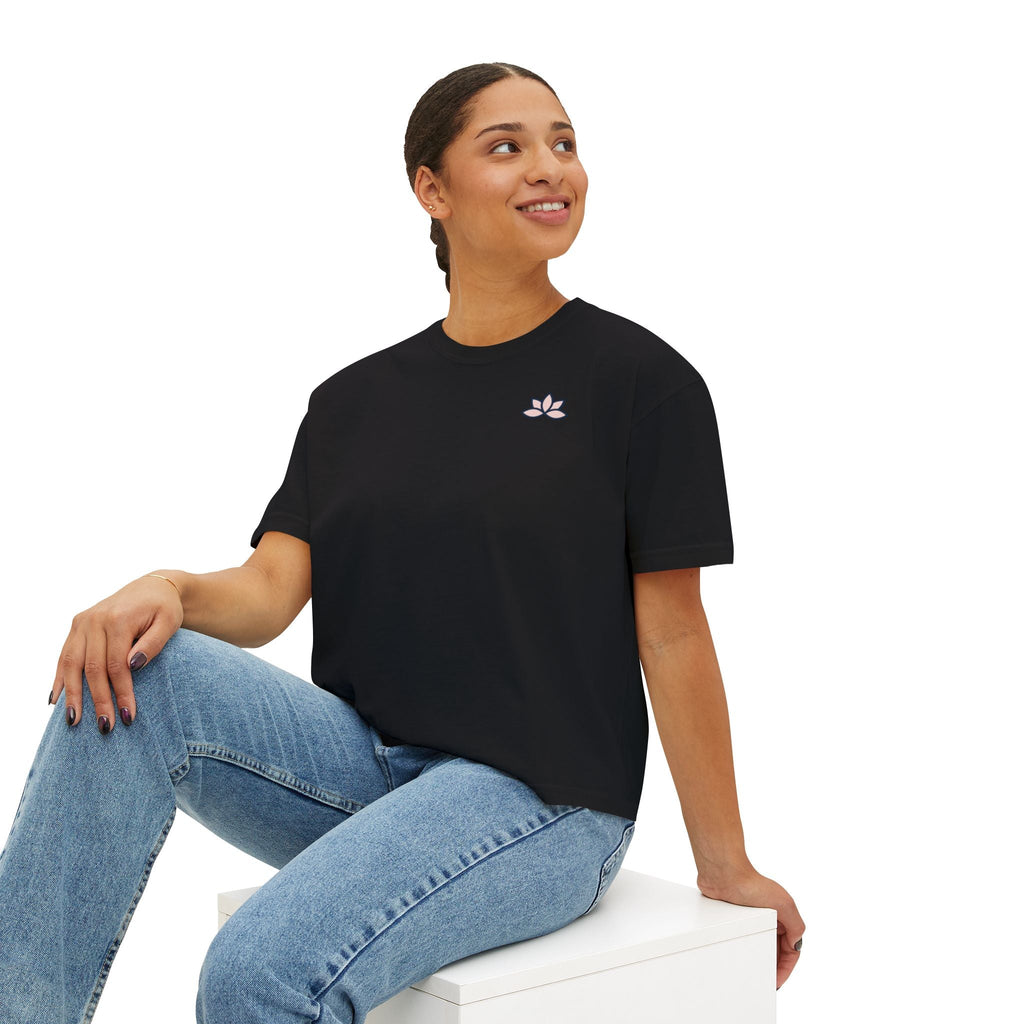 Yoga Time Women's Boxy Tee Relaxed Fit Yoga Tee for Women - Etna Gift