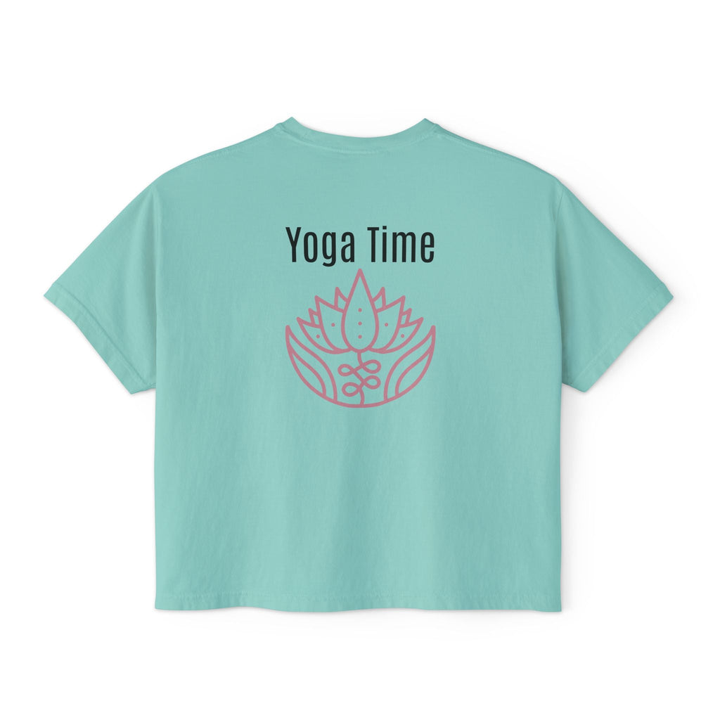 Yoga Time Women's Boxy Tee Relaxed Fit Yoga Tee for Women - Etna Gift